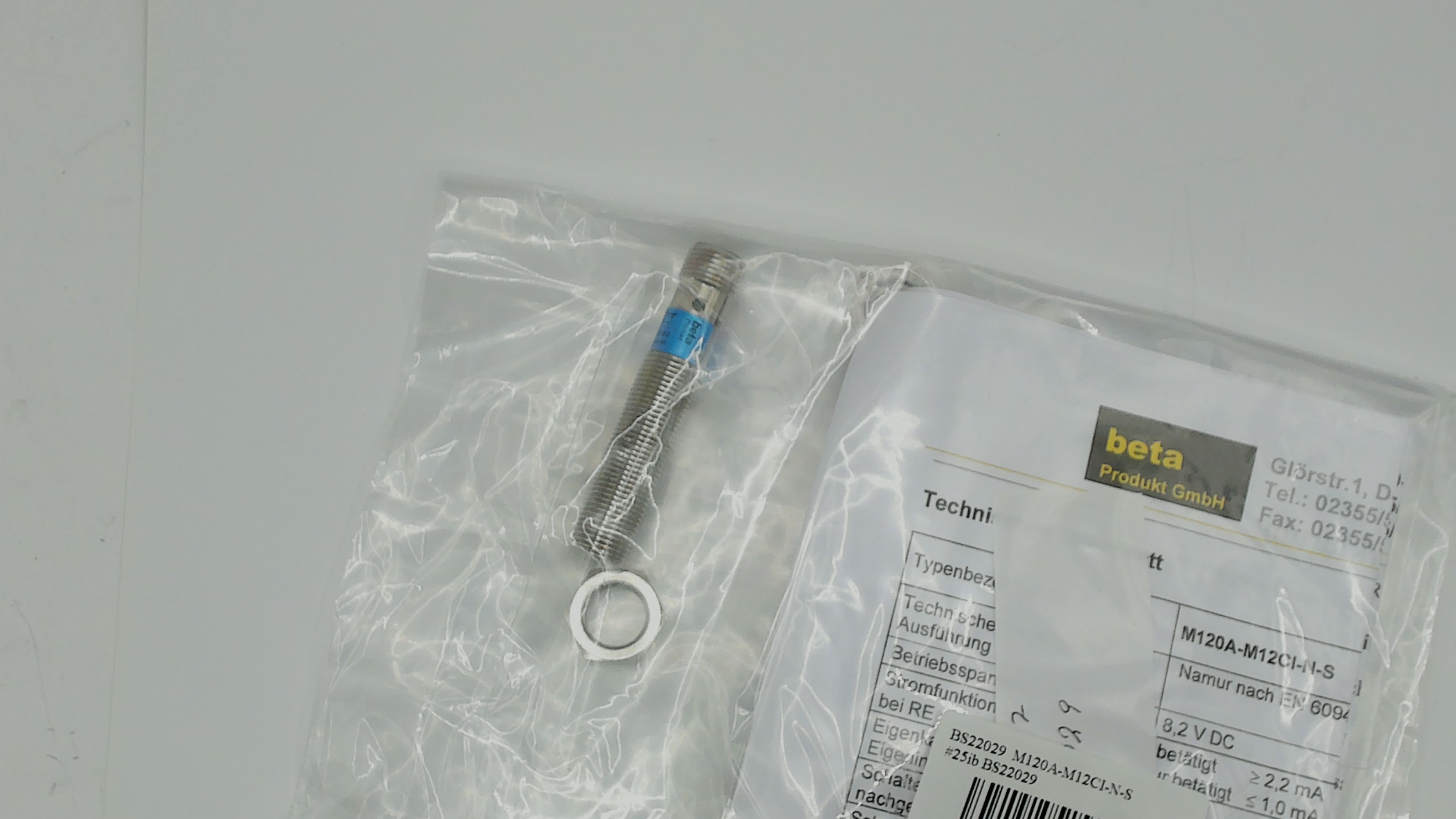 BS22029 / M120A-M12CI-N-S