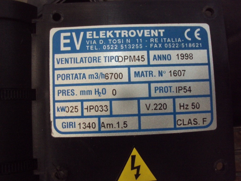 DPM45 - replaced with Type VN - Wall ER 454 M - 0.25 kW