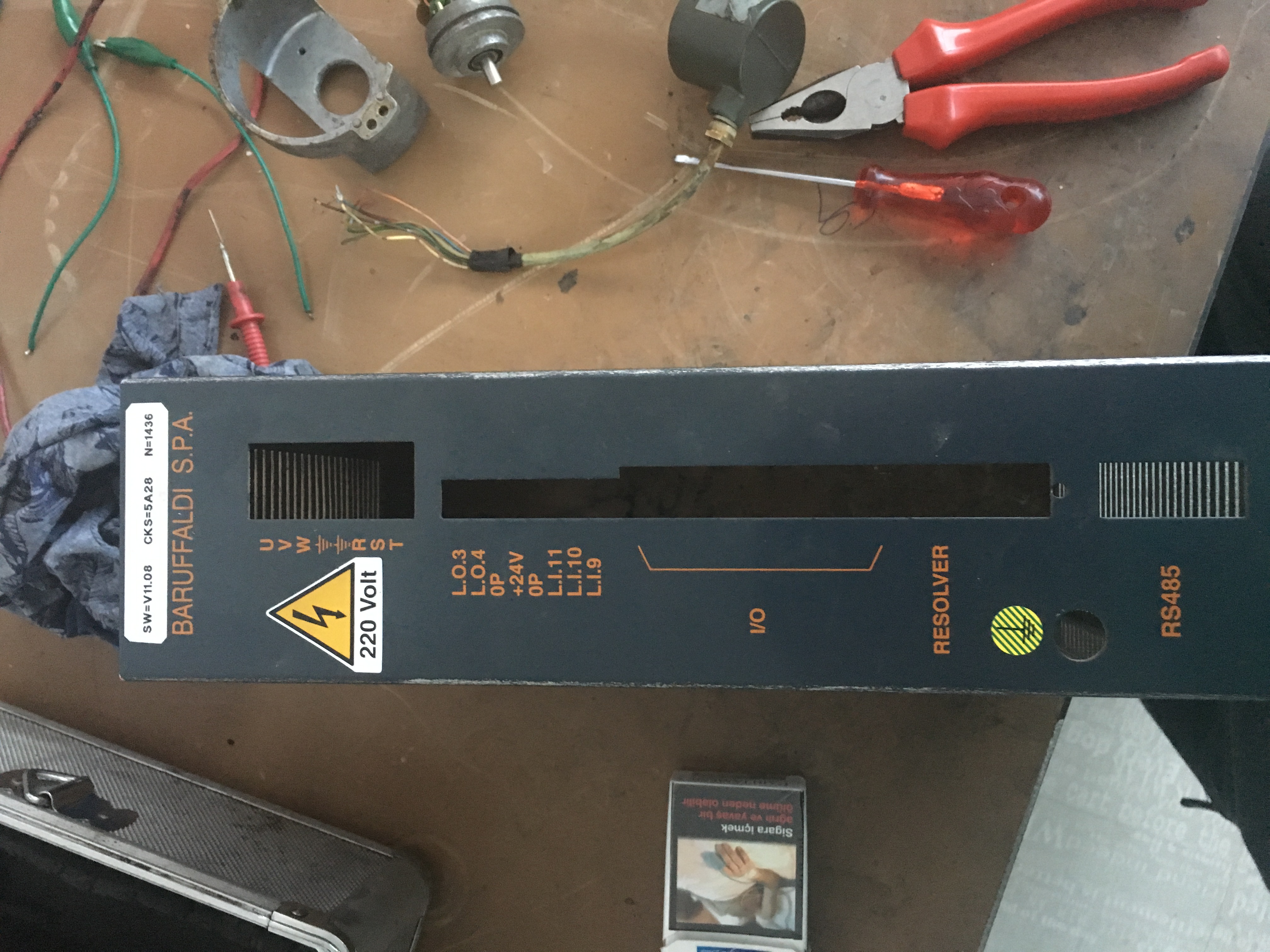 Type: DMS 07   S/N:1436  no longer available, replaced by DMS 08 BF  BARUFFALDI Serie TB