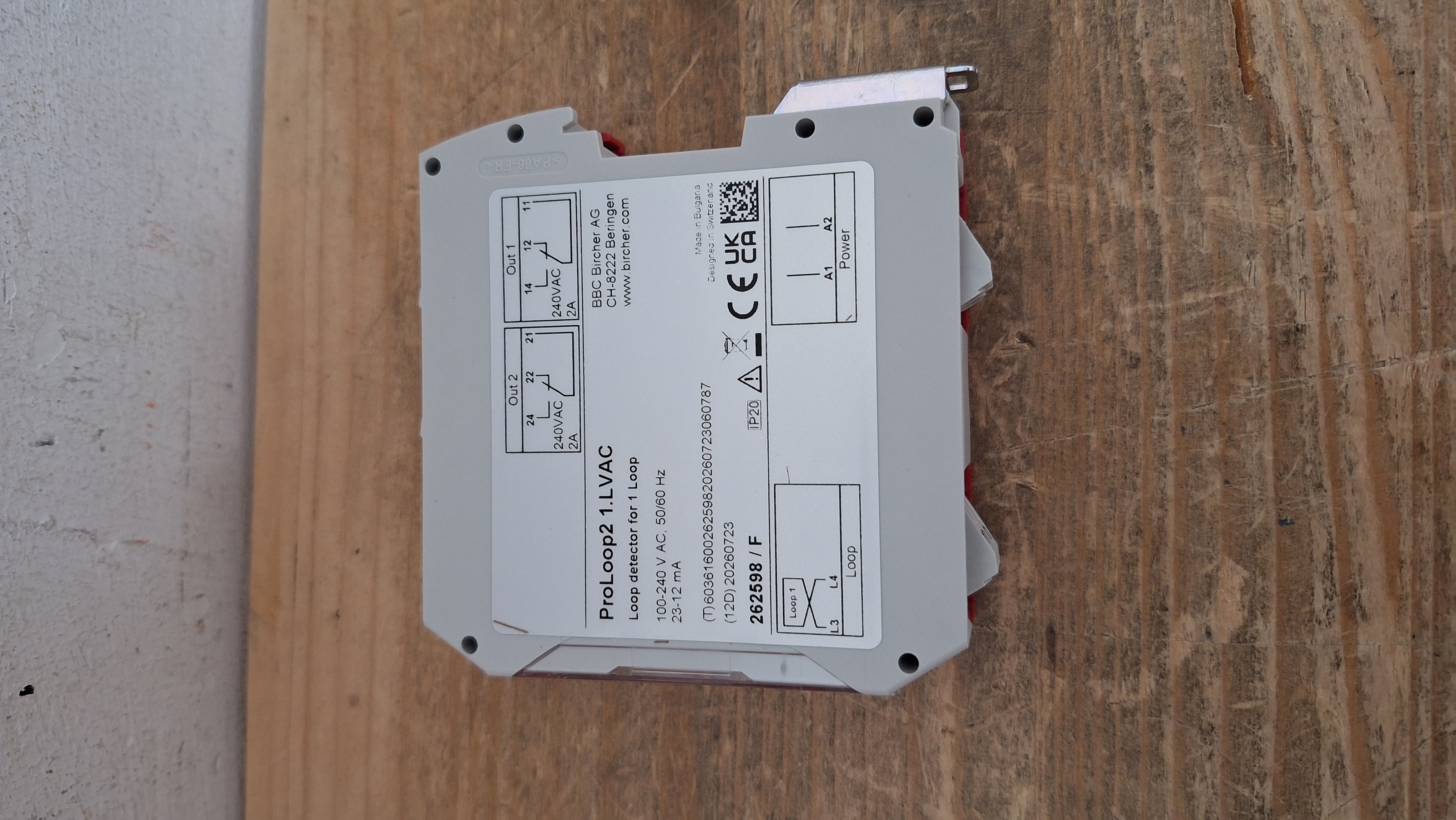 P/N: 262598, Type: ProLoop2 1.LVAC