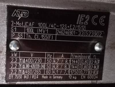 CAF 100L/4C - 12S+E2/1512  OEM for SCHMALENBERGER GMBH & CO.