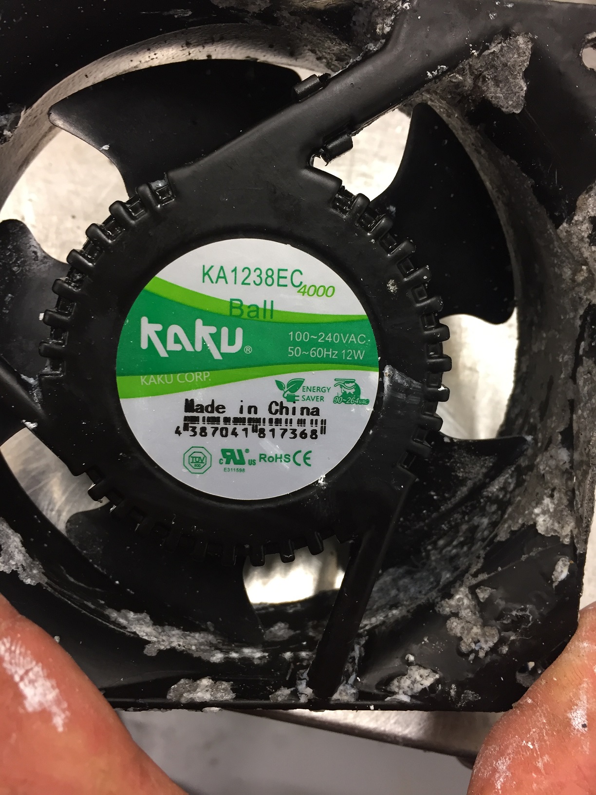 KA1238EC (100-240VAC, 50-60Hz, 12W) - alternative 351250300  KA1238EC/C1-4000W