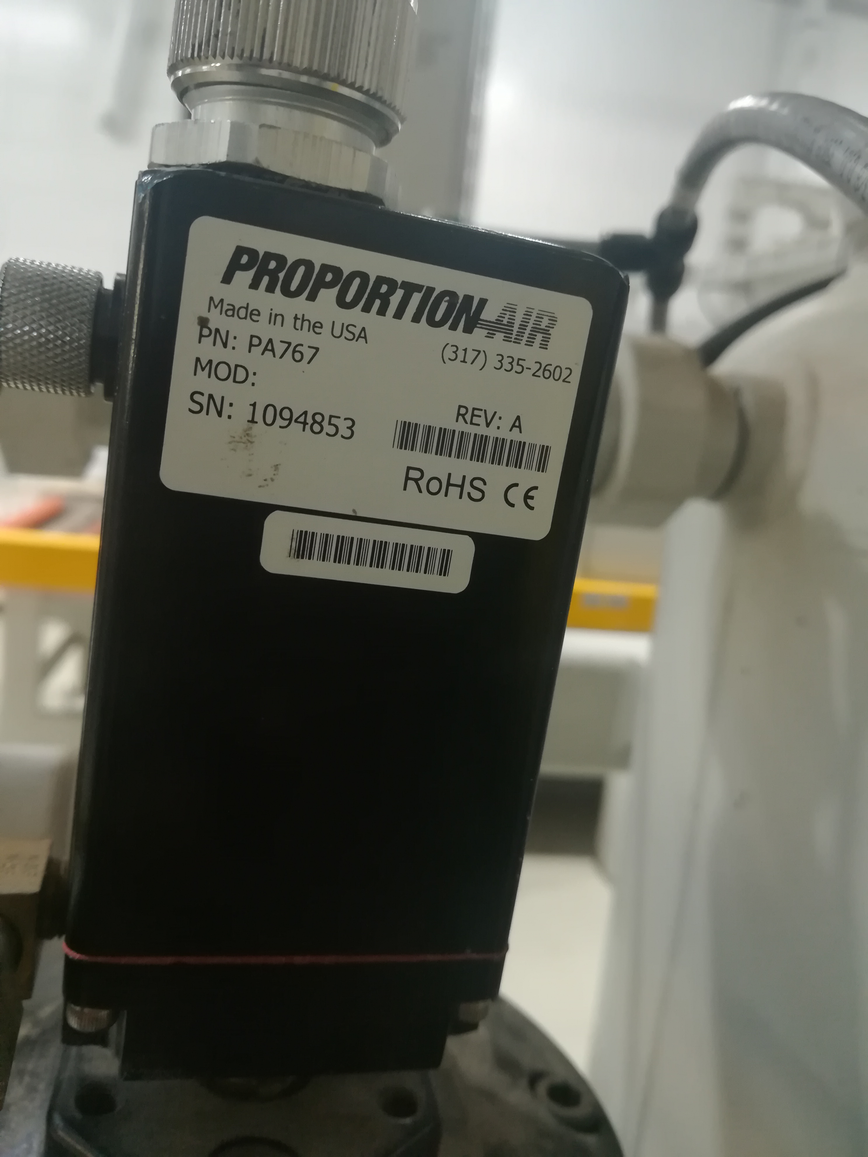 P/N: PA767   S/N:1094853 oem