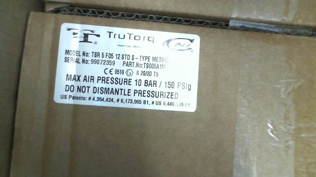 TSR 5 F05 12 STD S-Type metric (TS005A1M)