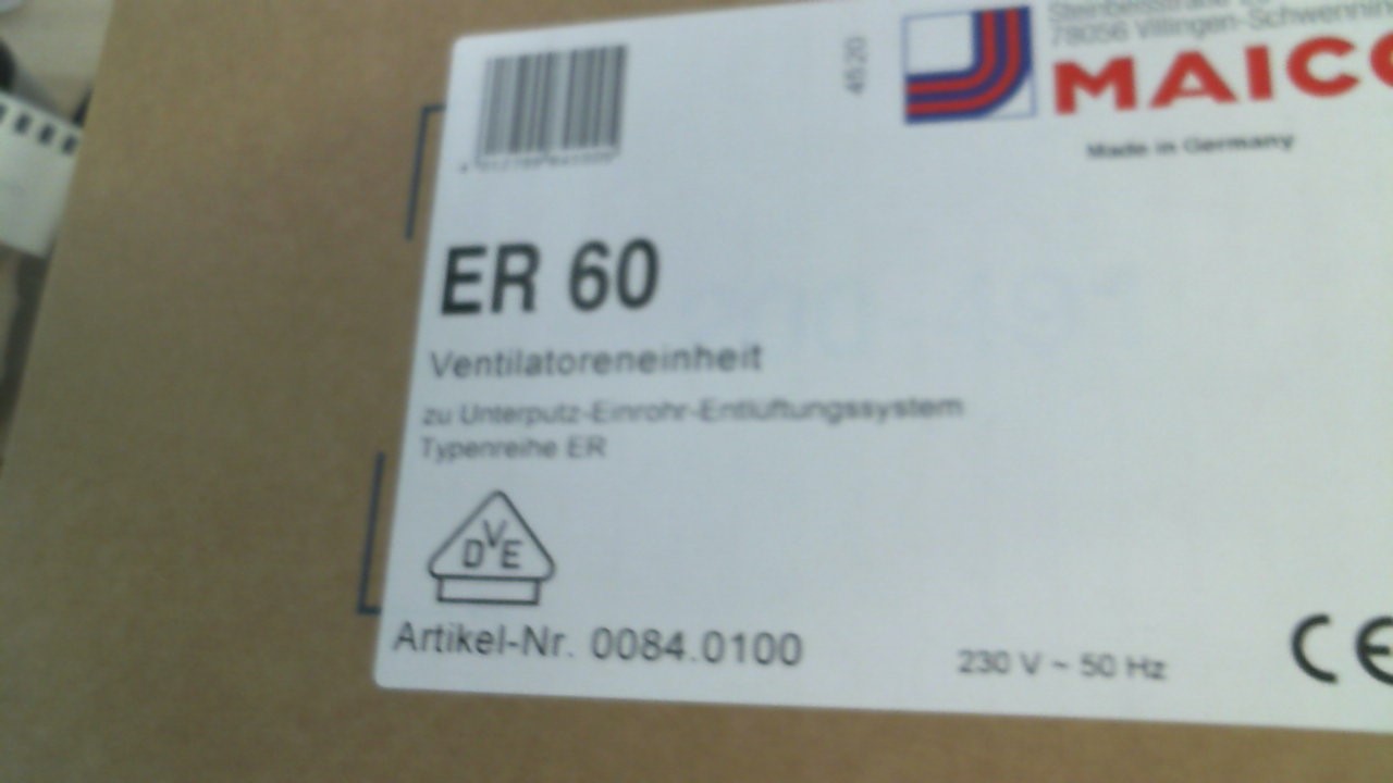 ER 60 / 0084.0100