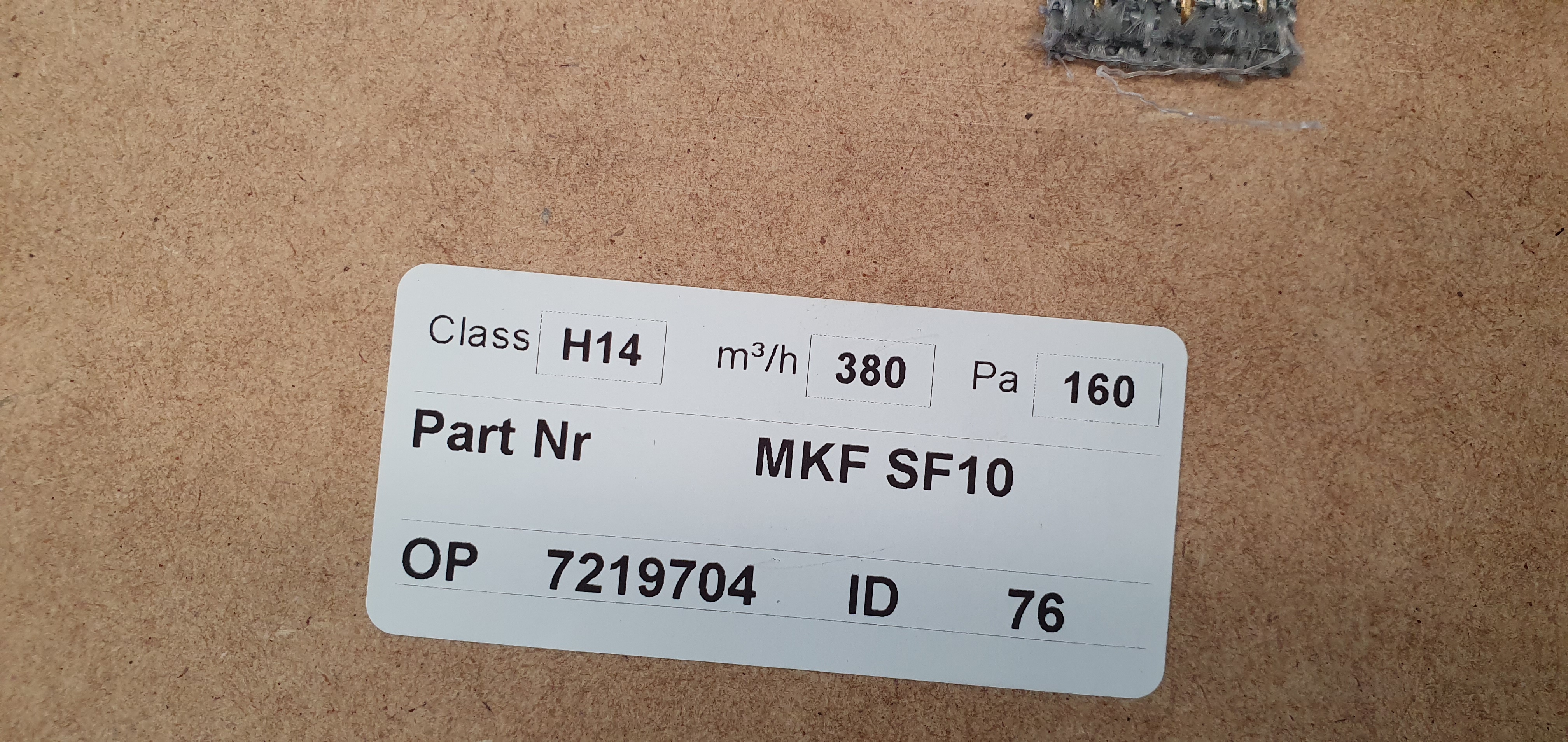 MKF SF10 OP 7219704