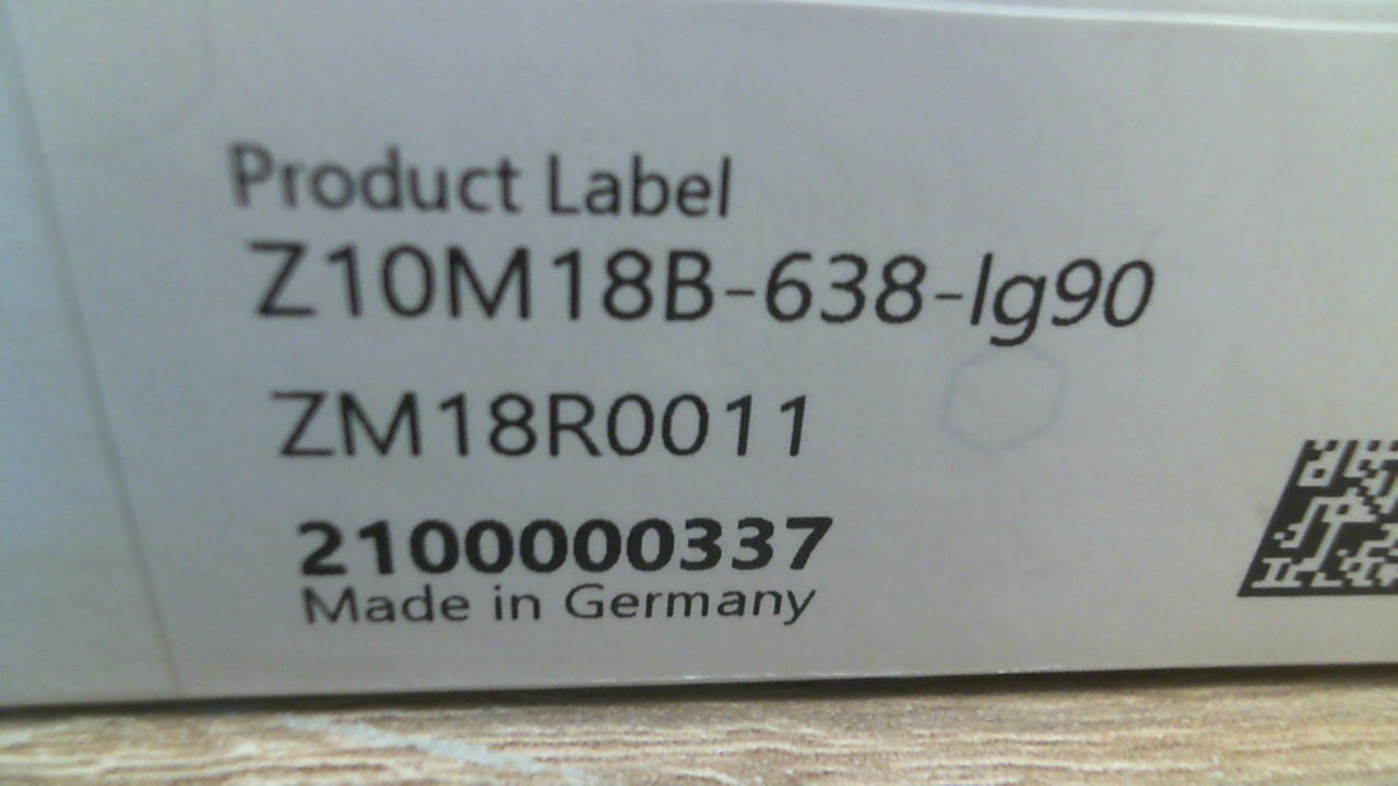 Modell Z10M18B-638-lg90 / ZM18R0011 preview 2