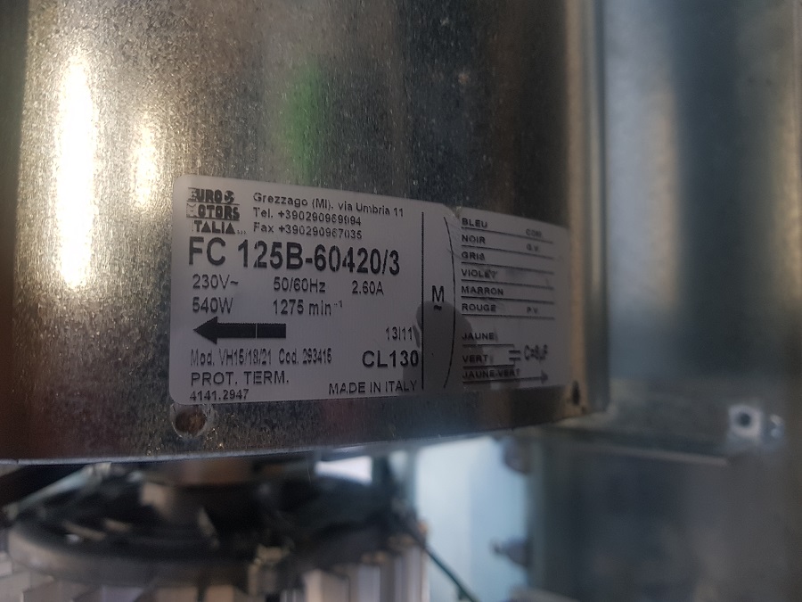 motor for fan  FC 125B-60420/3 preview 1