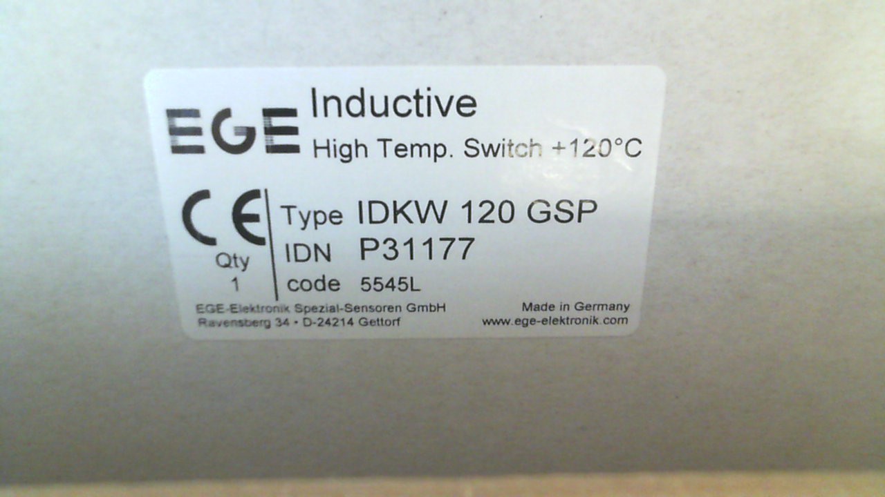 p/n: P31177, Type: IDKW 120 GSP