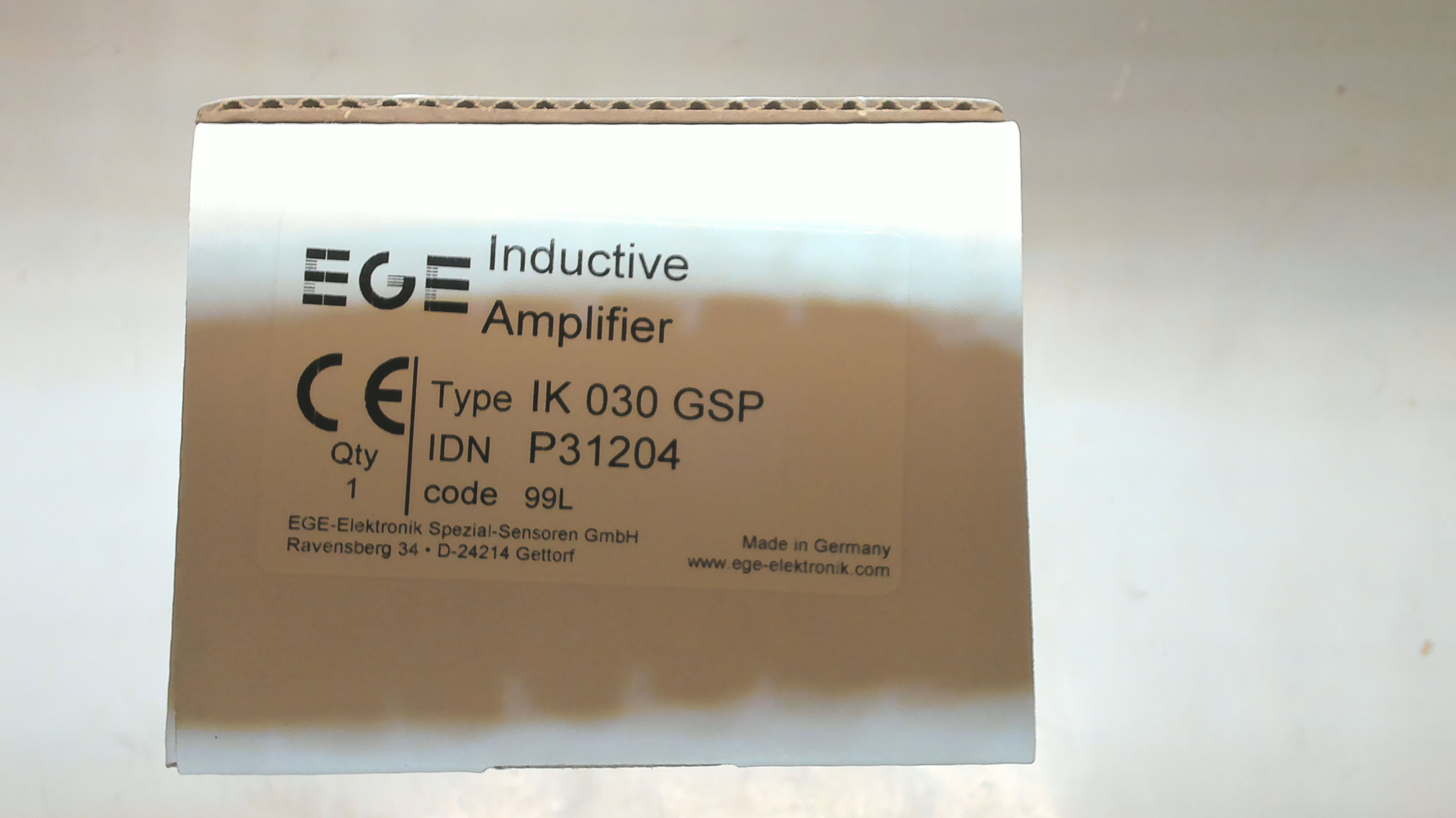 p/n: P31204, Type: IK 030 GSP