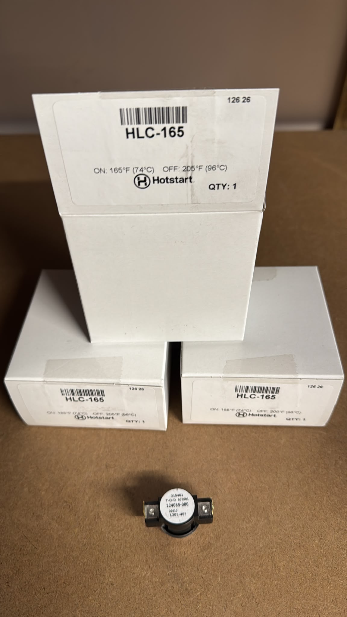 HLC-165 / HIGH LIMIT CONTROL 165