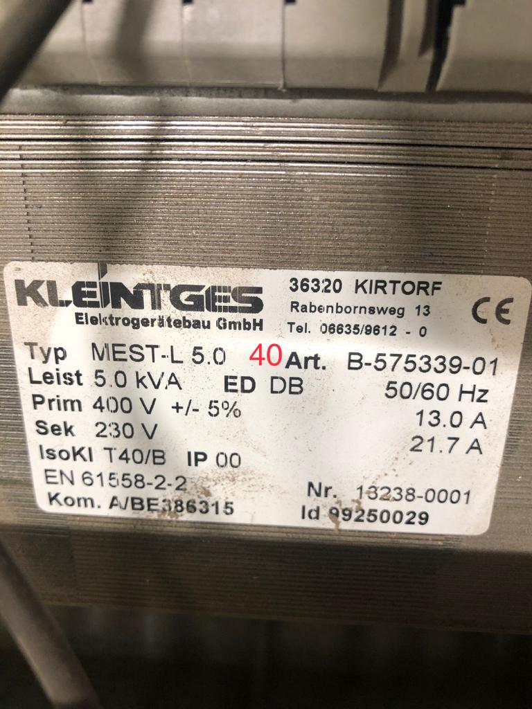 Type: MEST-L 5 B-575339-01 (OEM)