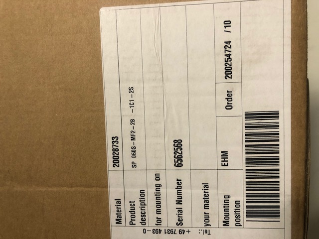 SP 060S - MF2 - 28 - 1C1 - 2S
