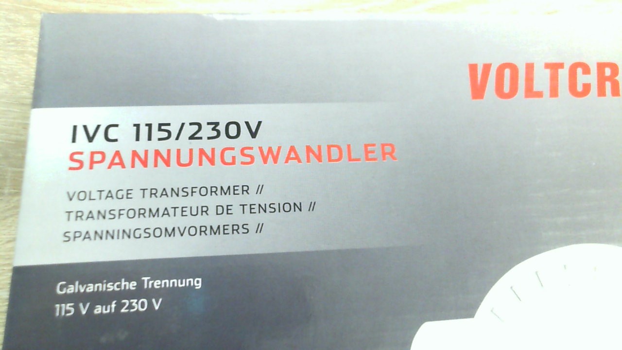 VC 115/230 80W 115 V/AC