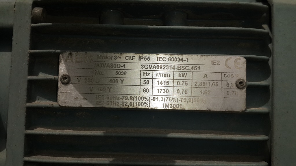 M3VA80D-4 / 3GVA082314-BSC