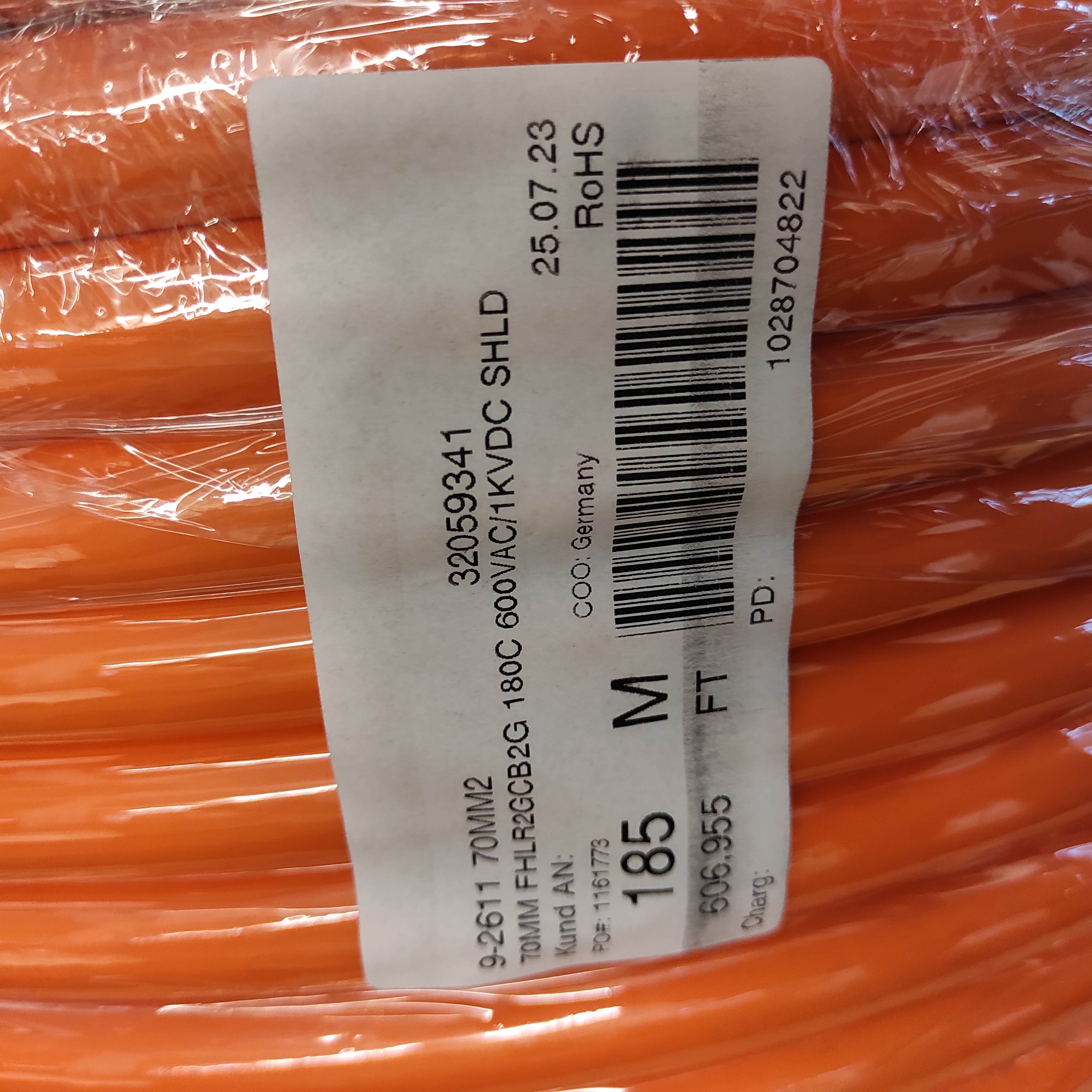 9-2611 70MM² 32059341