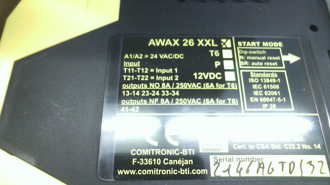 AWAX26XXLT6/24V