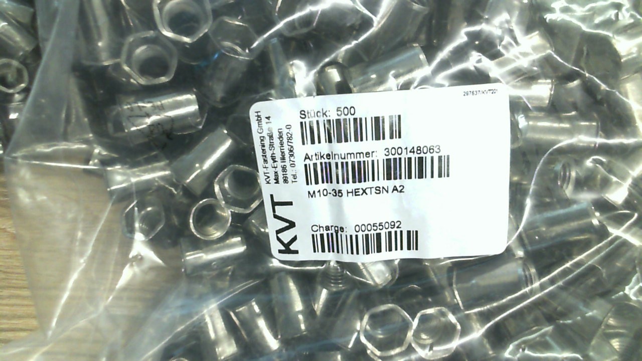P/N: 300148063, Type: M10-35 HEXTSN A2