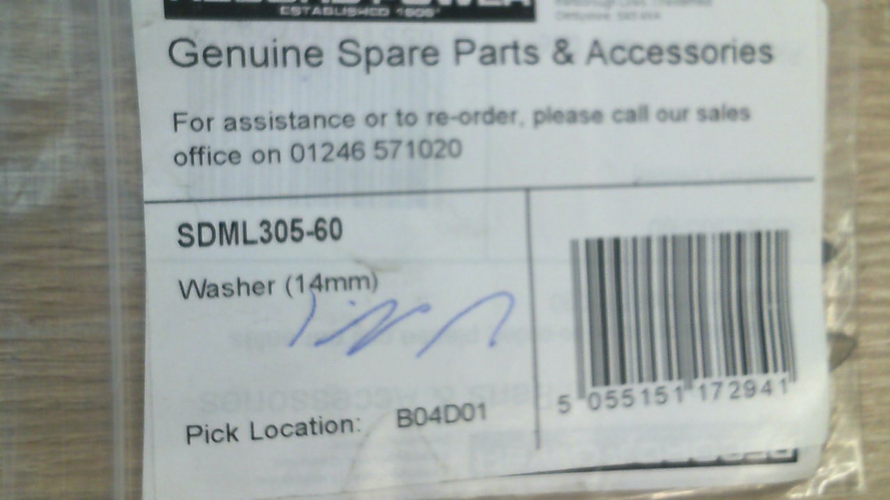 SDML305-60  (Washer 14 mm)