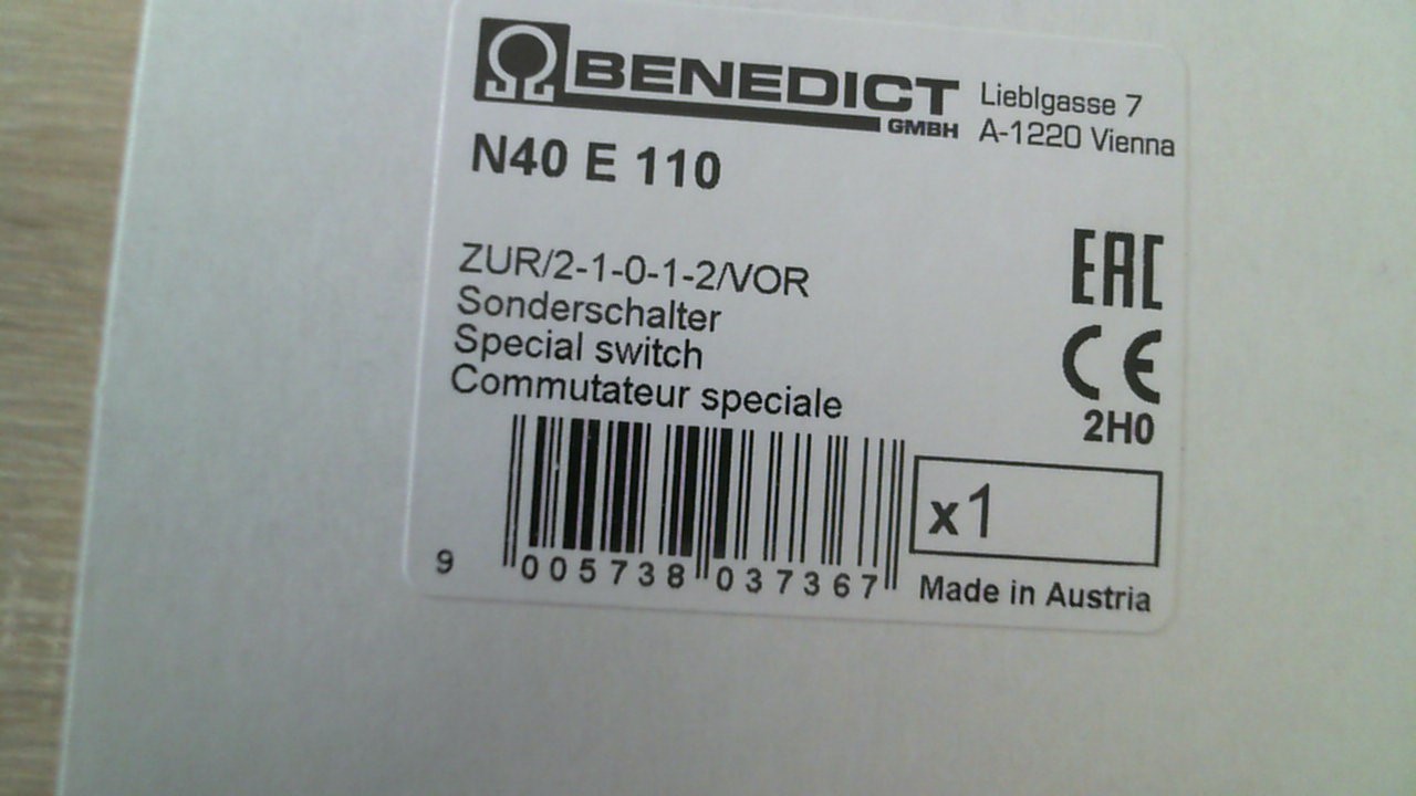 N40 E 110