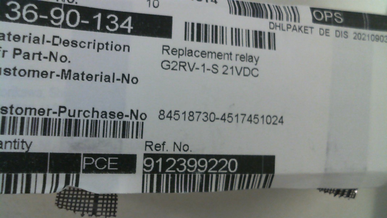 G2RV1SDC21BYOMB