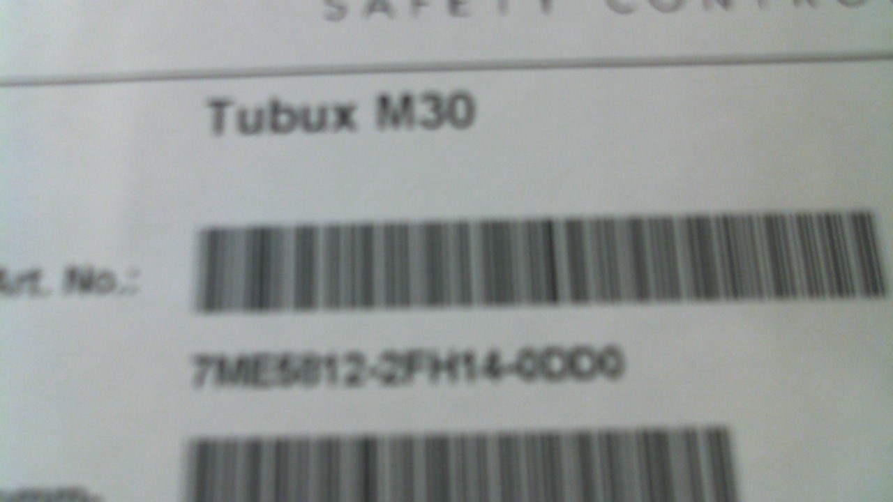 TUBUX  M30 / 7ME5812-2FH14-0DD0/Y01