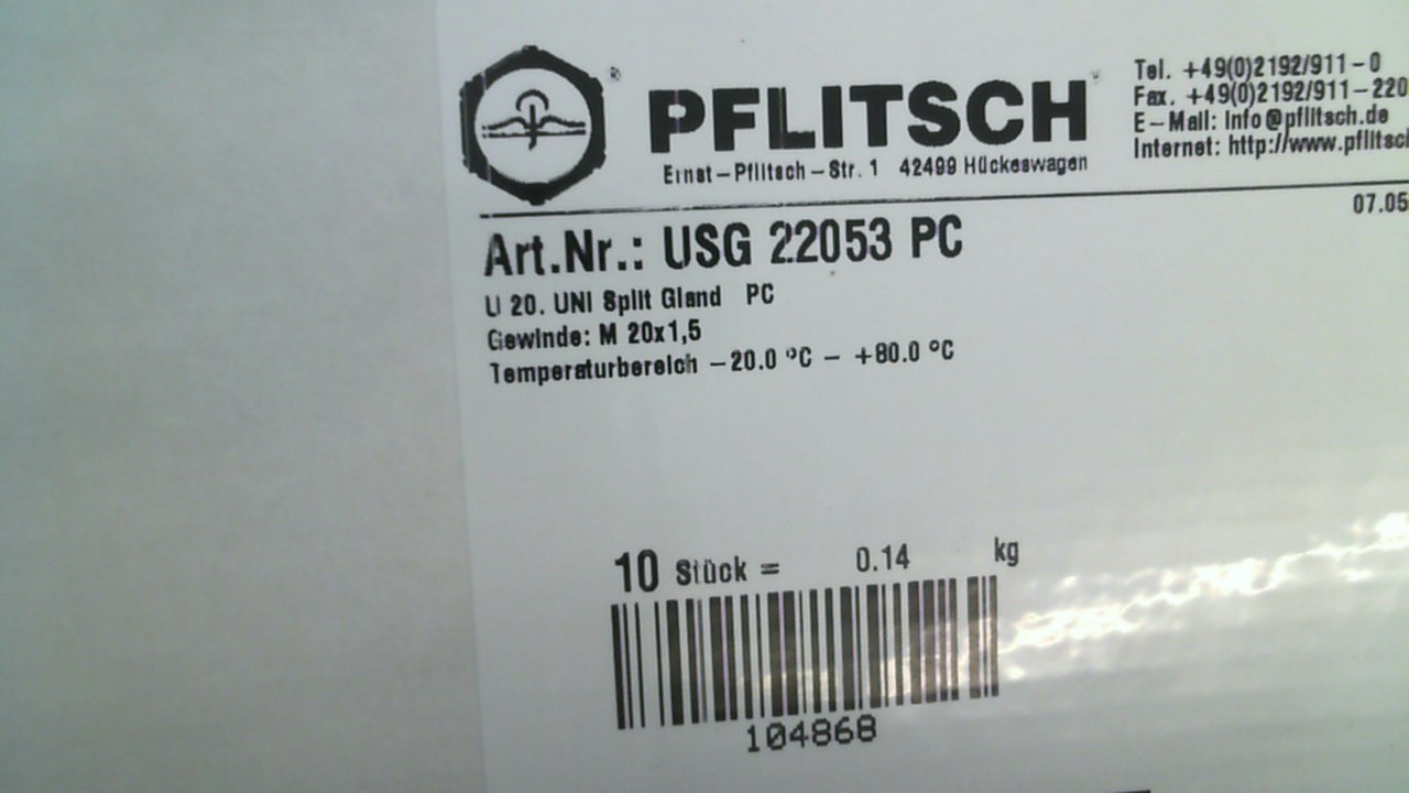 USG 22053 PC (pack x10)
