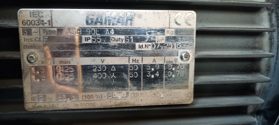 XSH 90L3A4AA, 1.5 kW (B5) preview 2