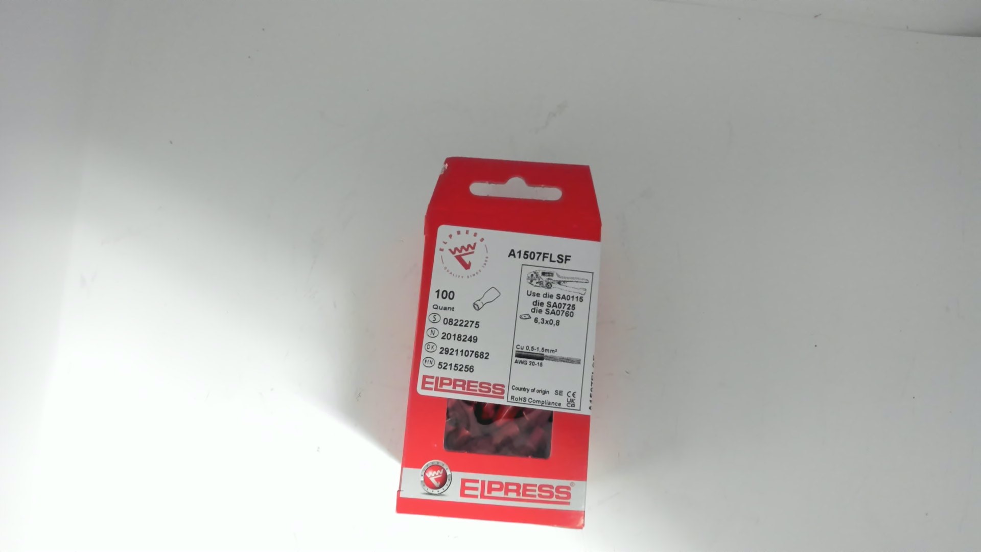 p/n: 7465-400800, Type: A1507FLSF