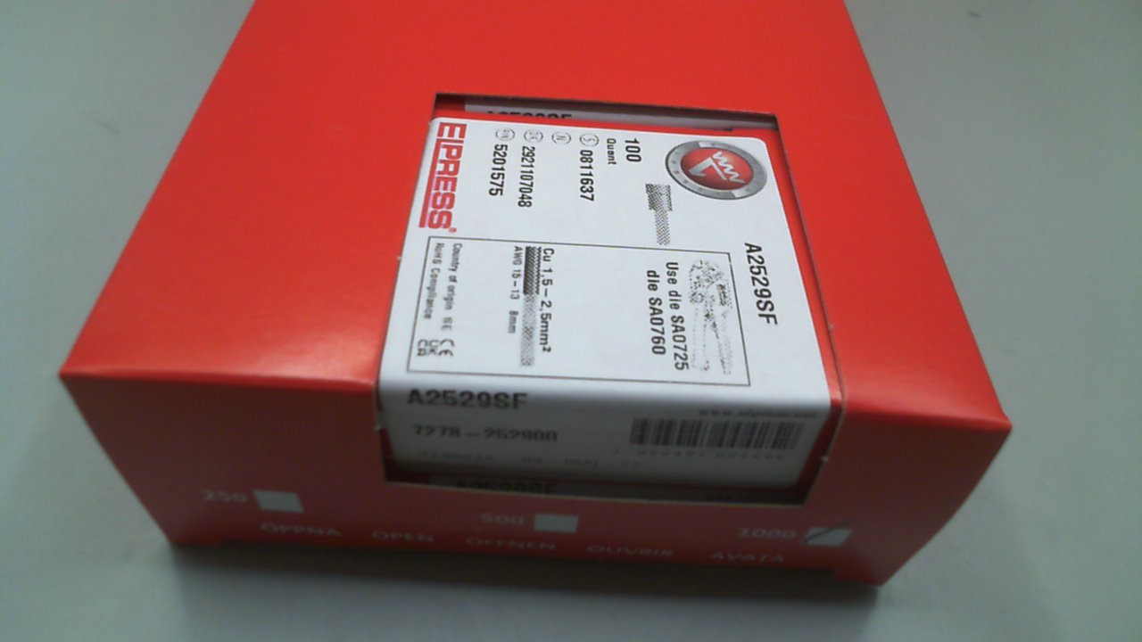 p/n: 7278-252900, Type: A2529SF