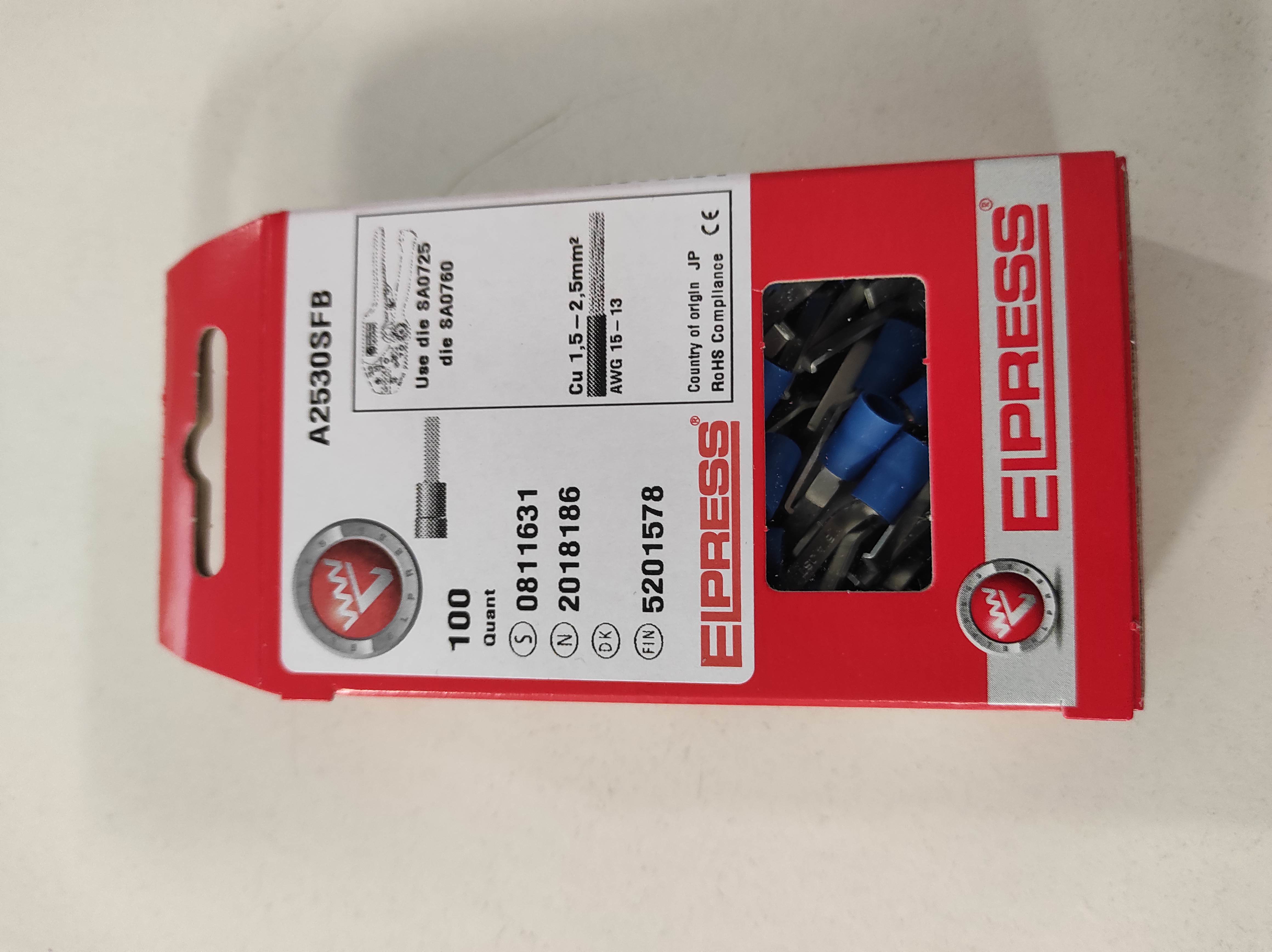 p/n: 7278-152600, Type: A2530SFB