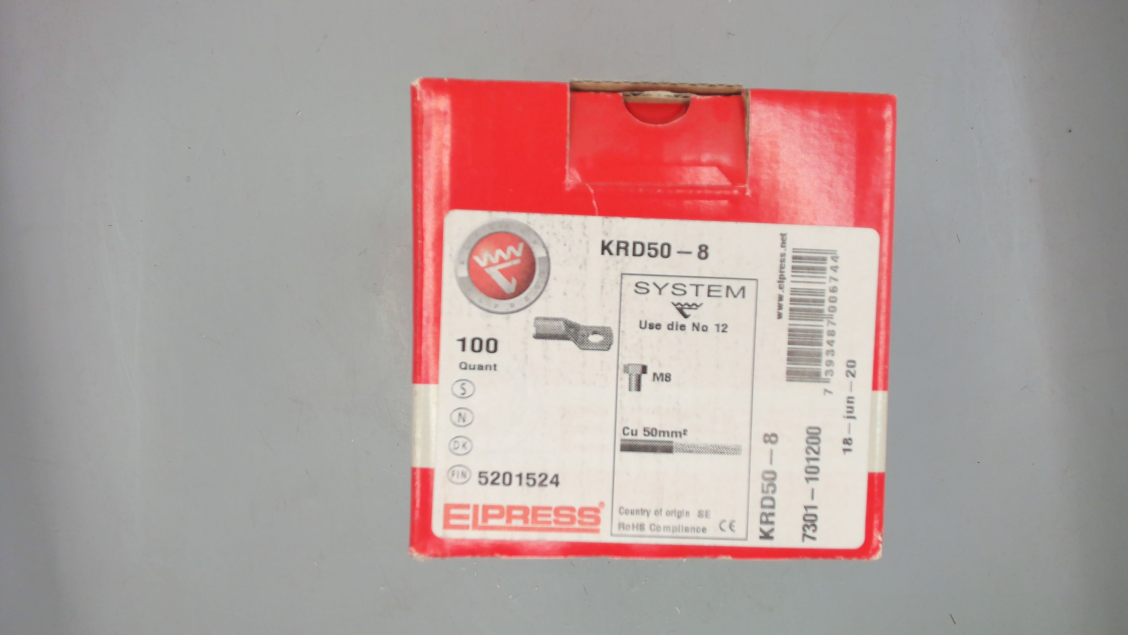 p/n: 7301-101200, Type: KRD50-8