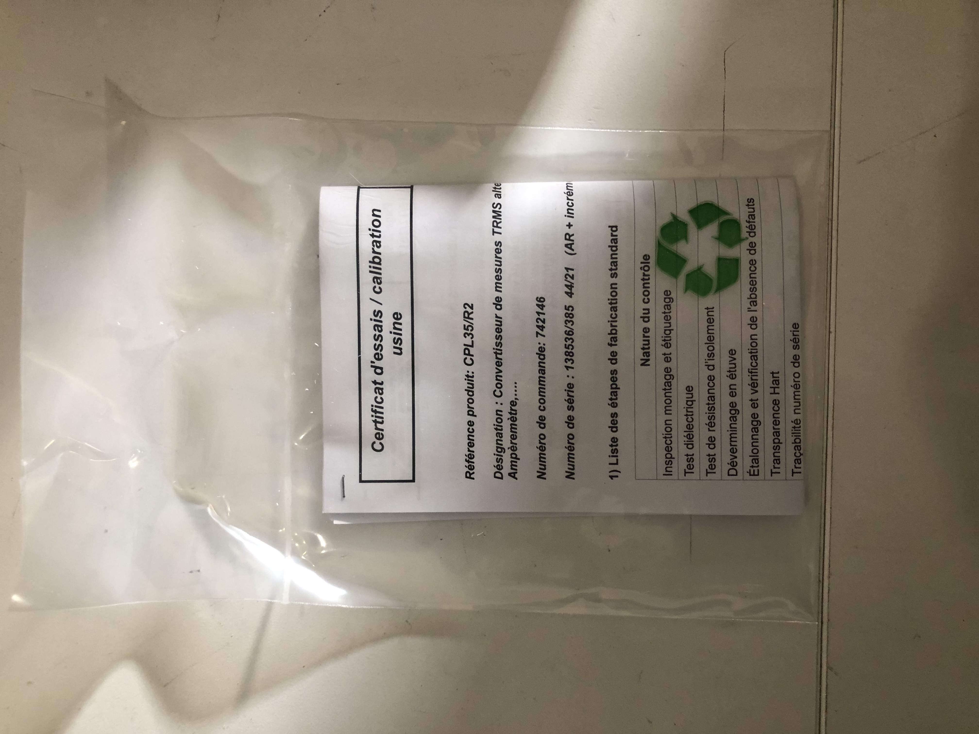 Warranty extension for CPL35/R2