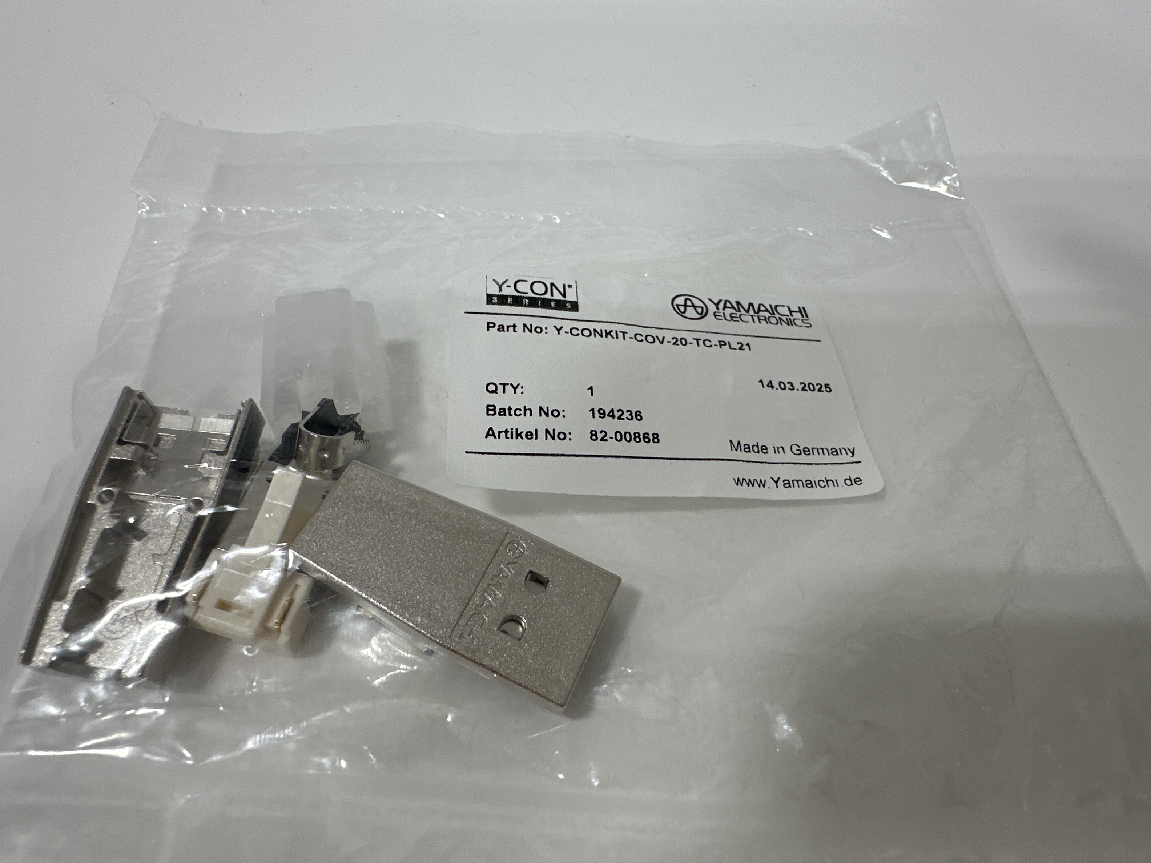 P/N: 82-00868, Type: Y-CONKIT-COV-20-TC-PL21