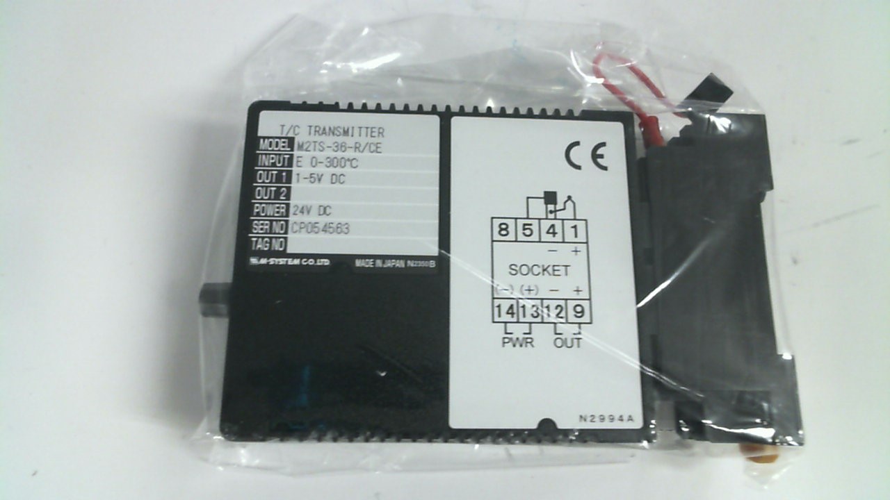 M2TS-36-R  0 - 300°C