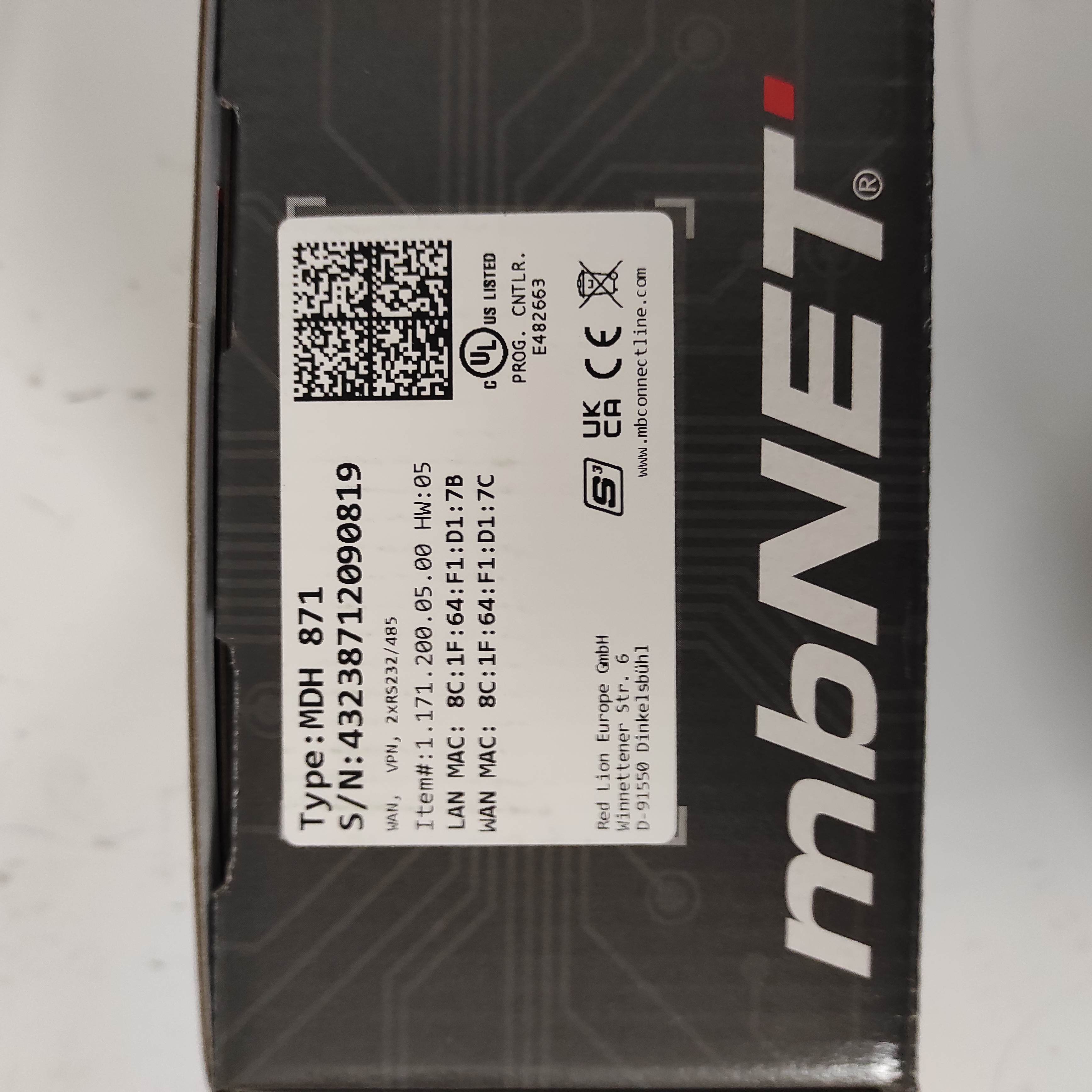 MDH 871	1.171.200.05.00