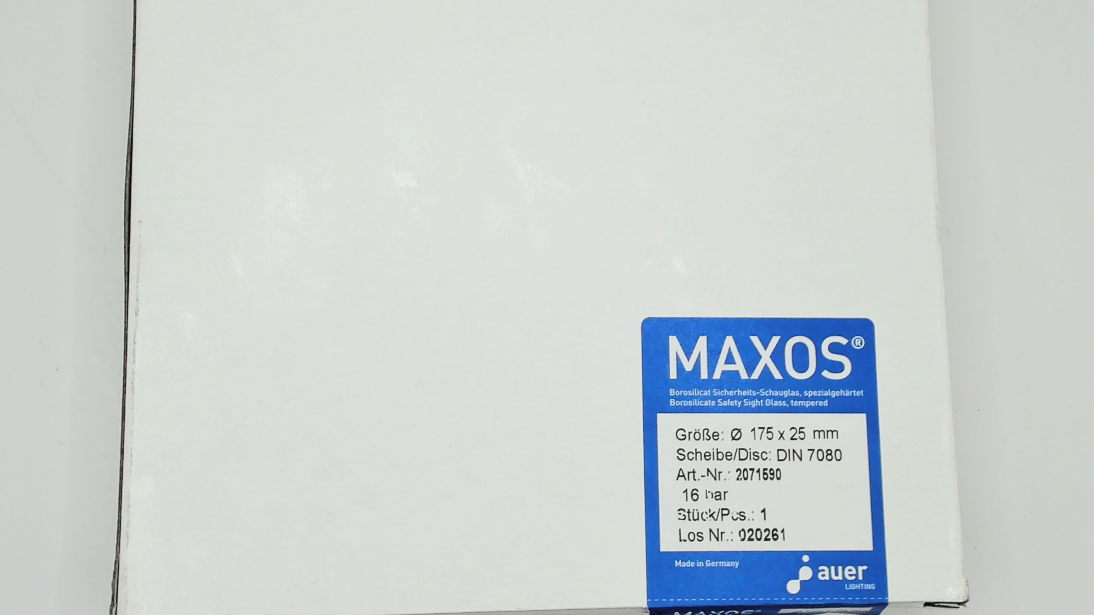 DIN 7080 175 x 25 mm