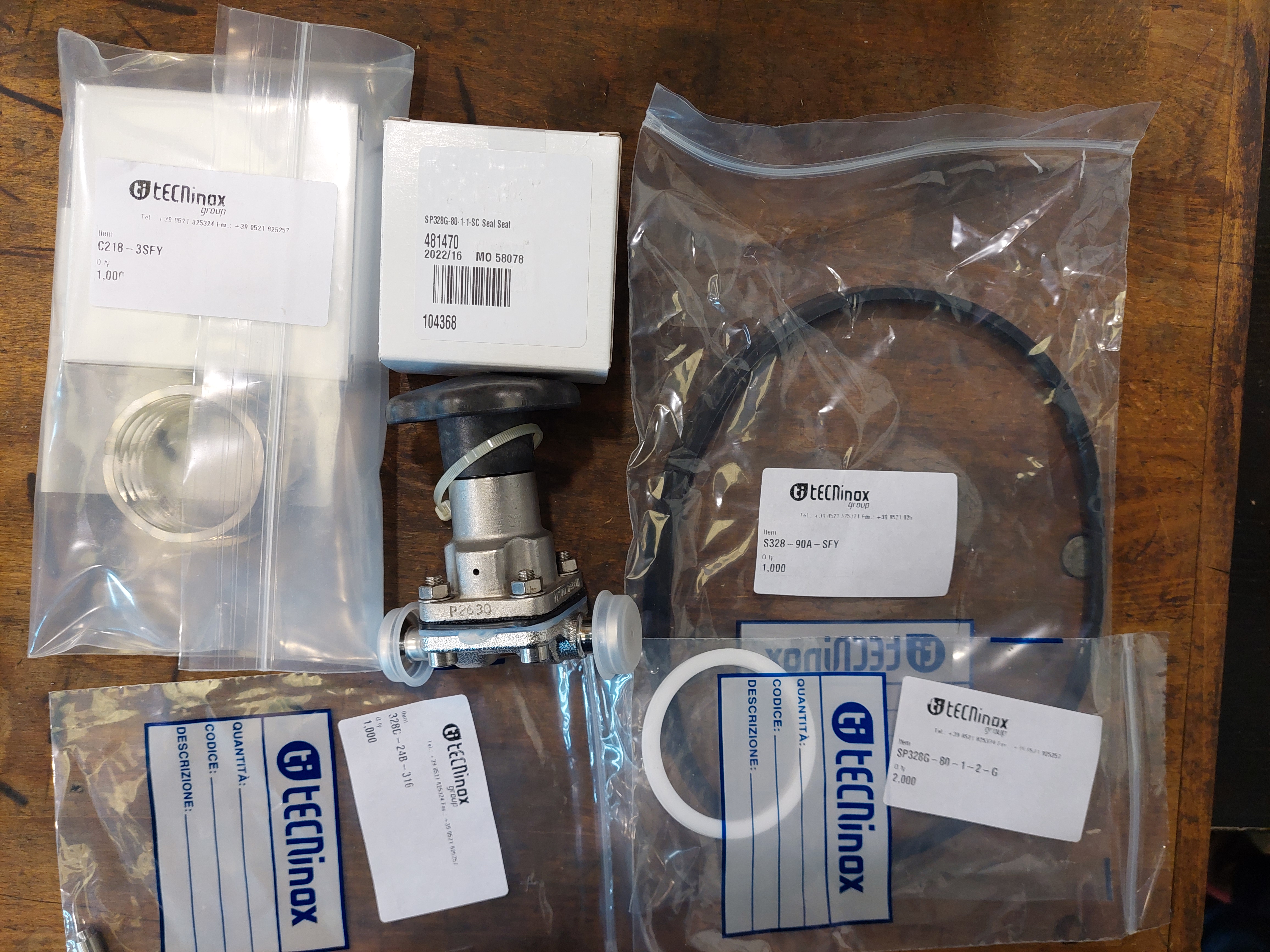 ITT ½ ”TC manual valve