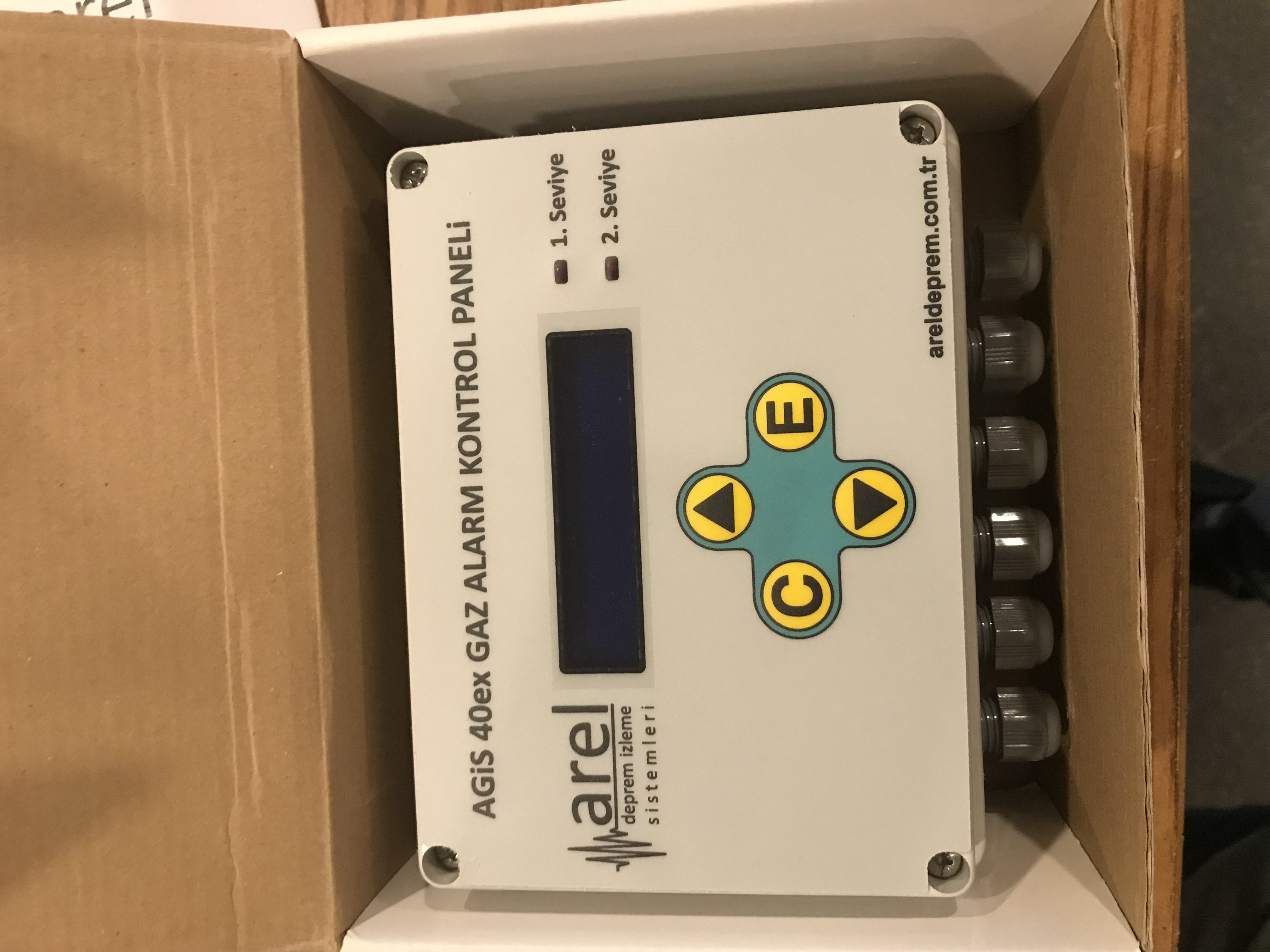 Agis Gas Alarm Control Panel