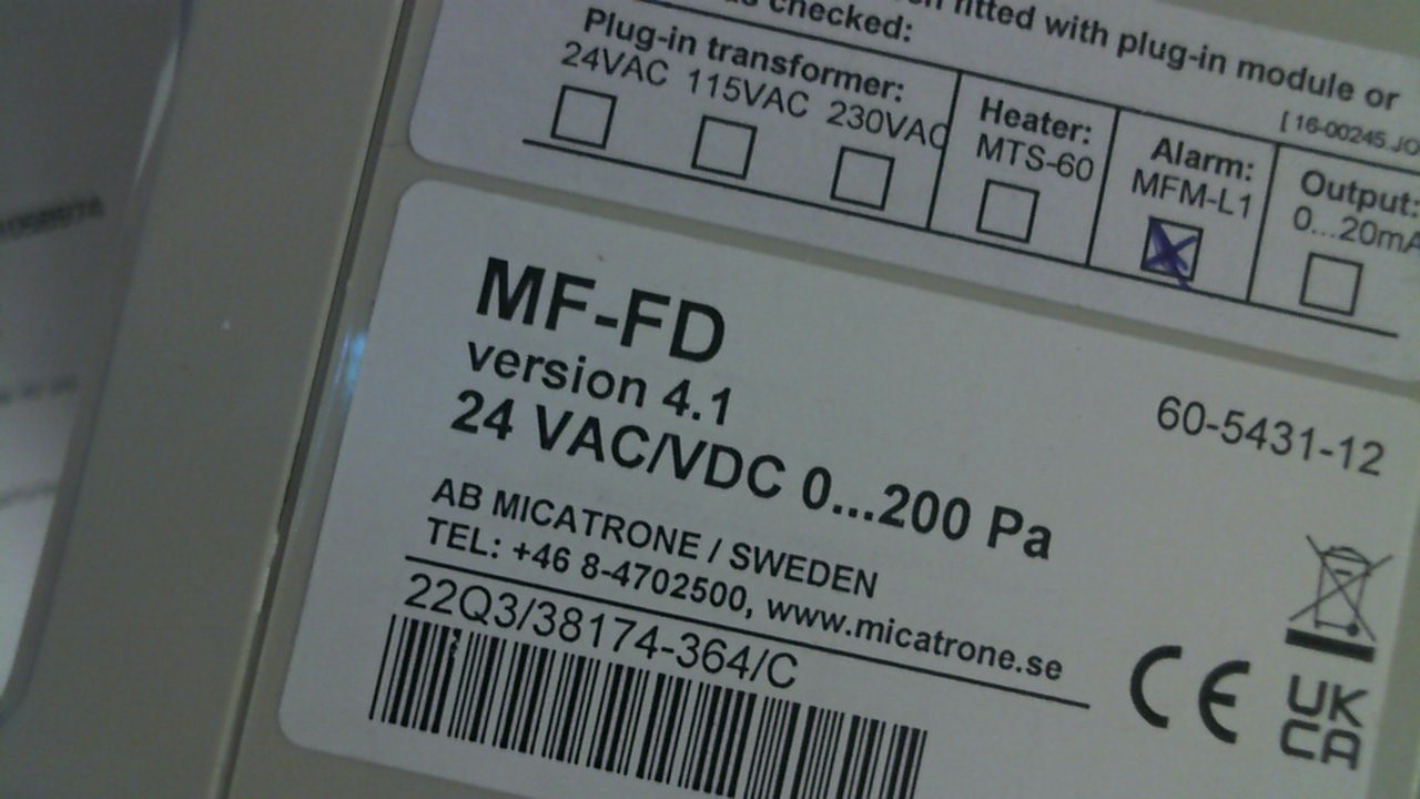 MF-FD – 60-5431-12