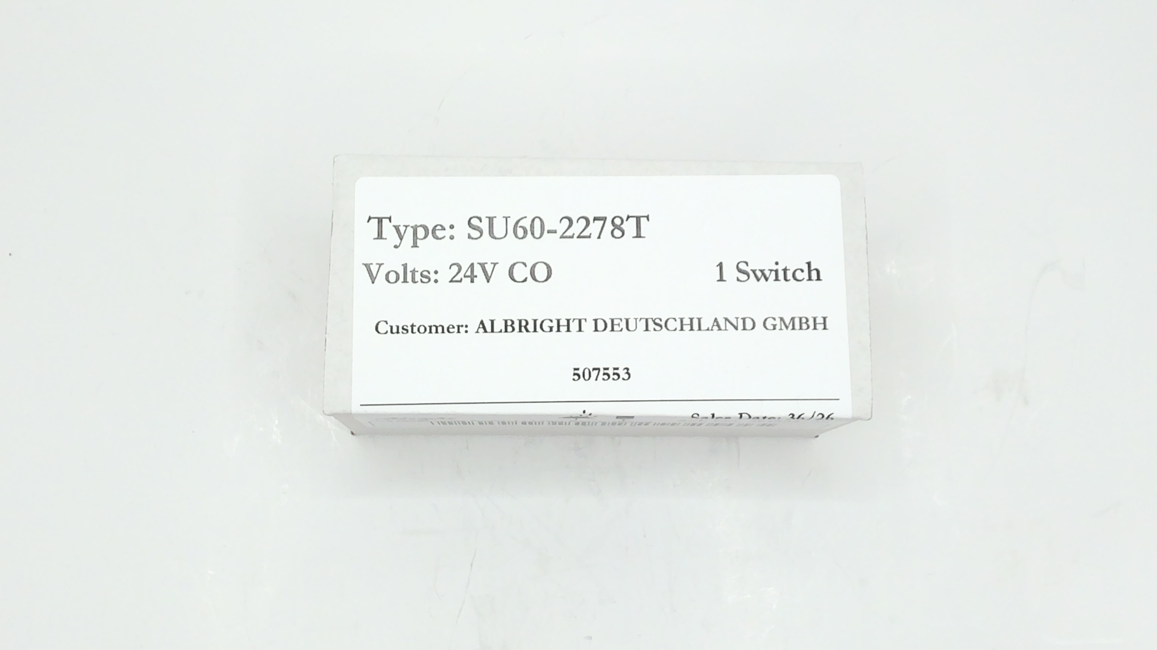 SU 60-2278 T