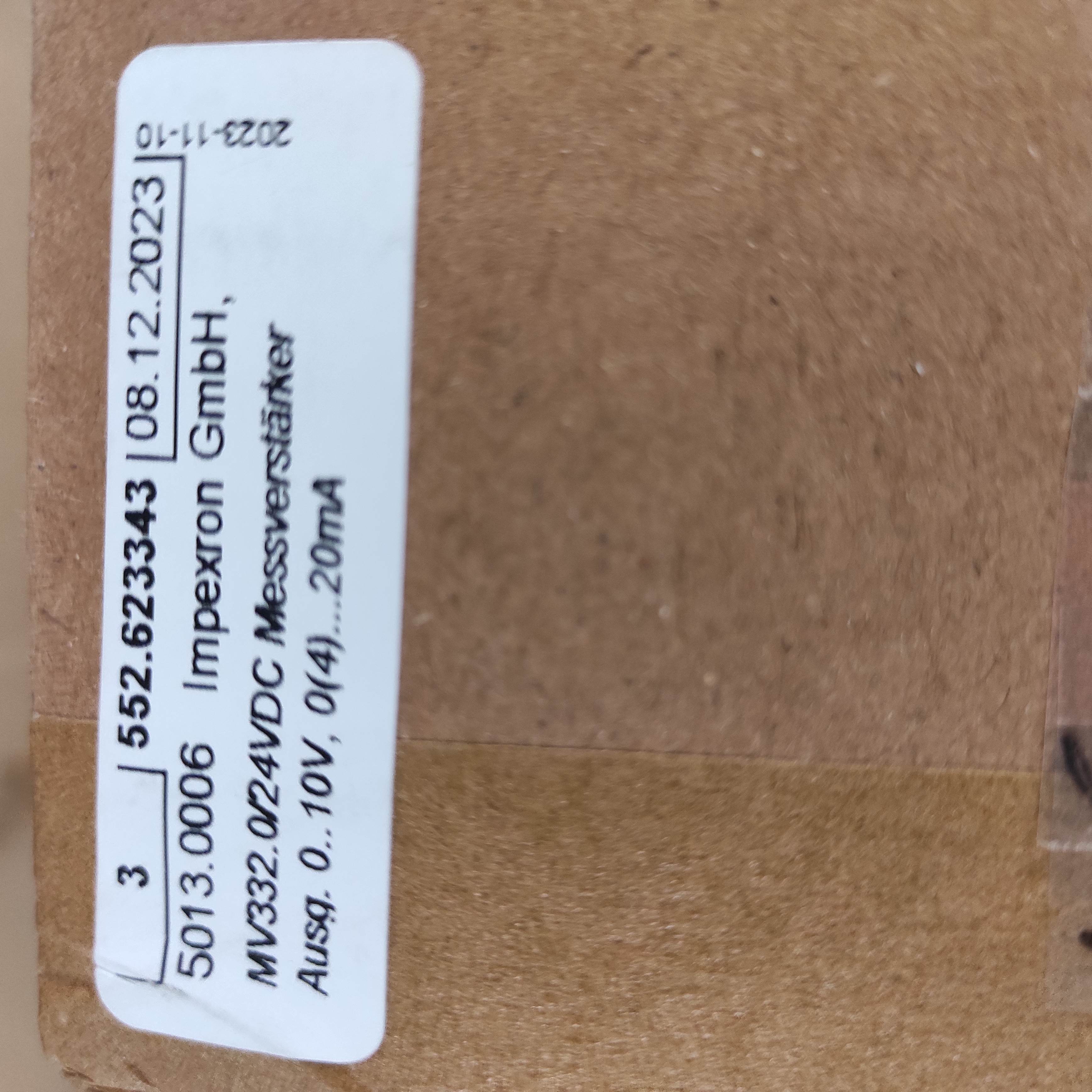 MV332.0/24VDC