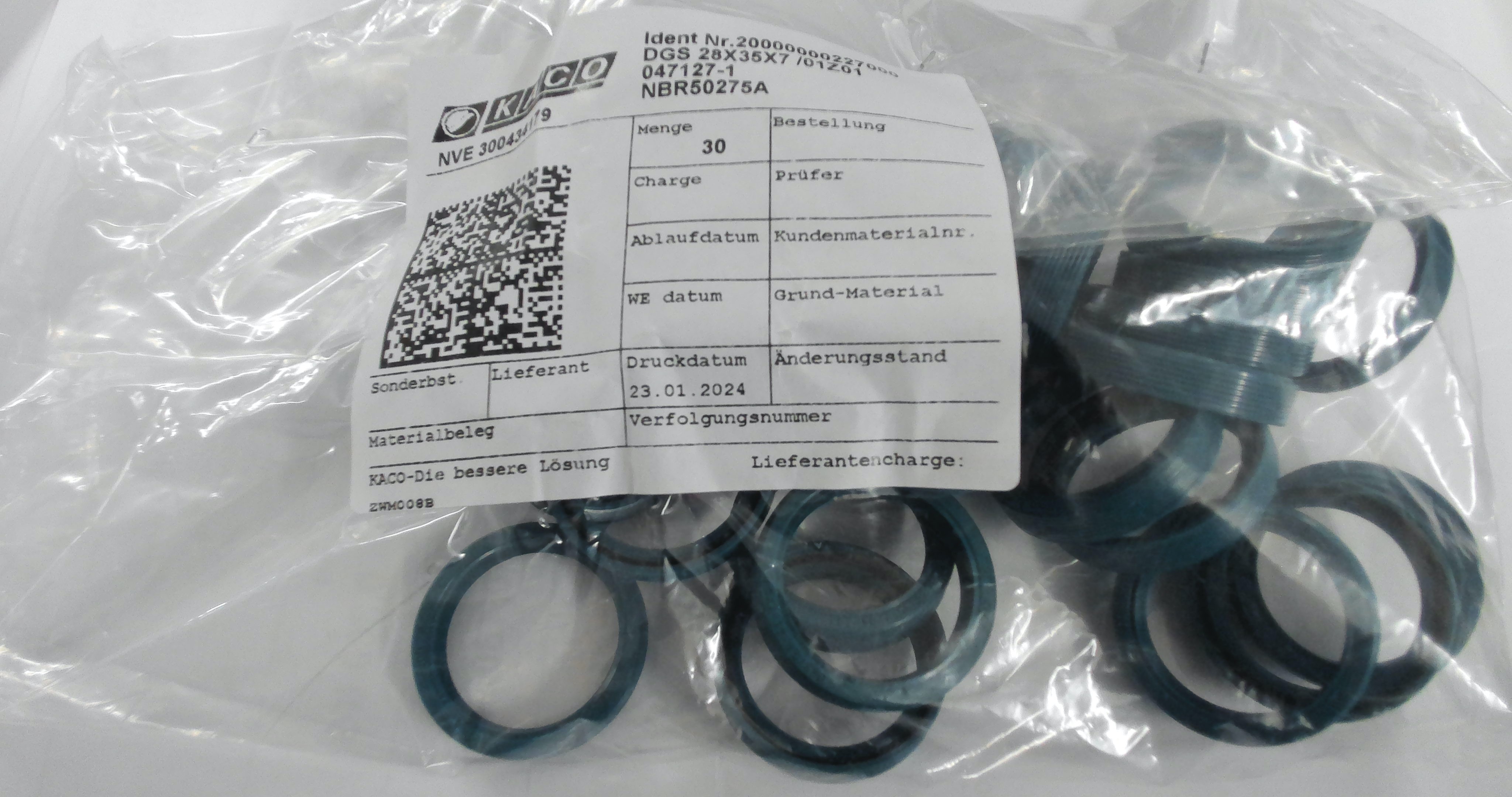 DGS 28X35X7 /01Z01 NBR