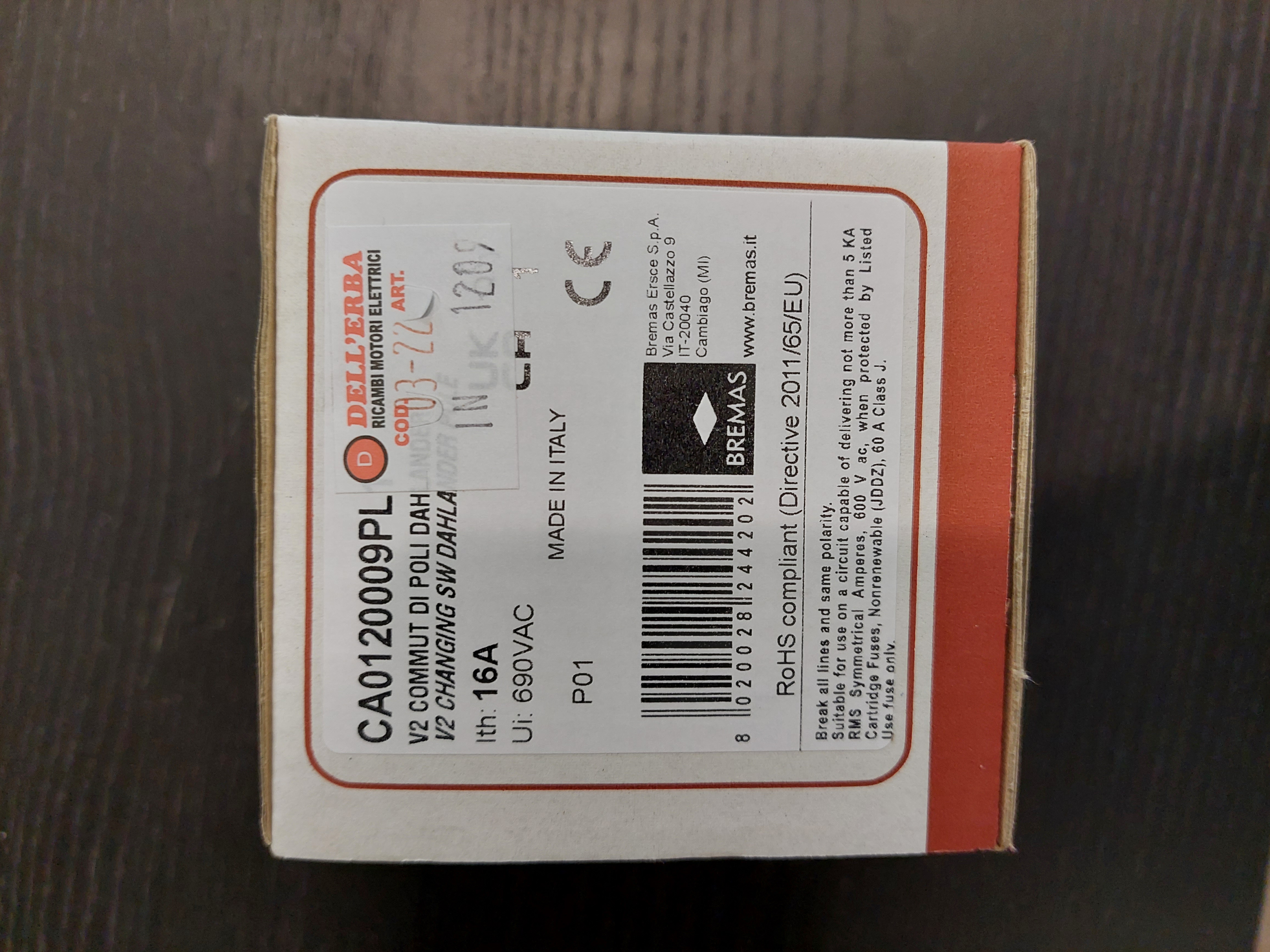12A - CA0120009PL1 IN.1209