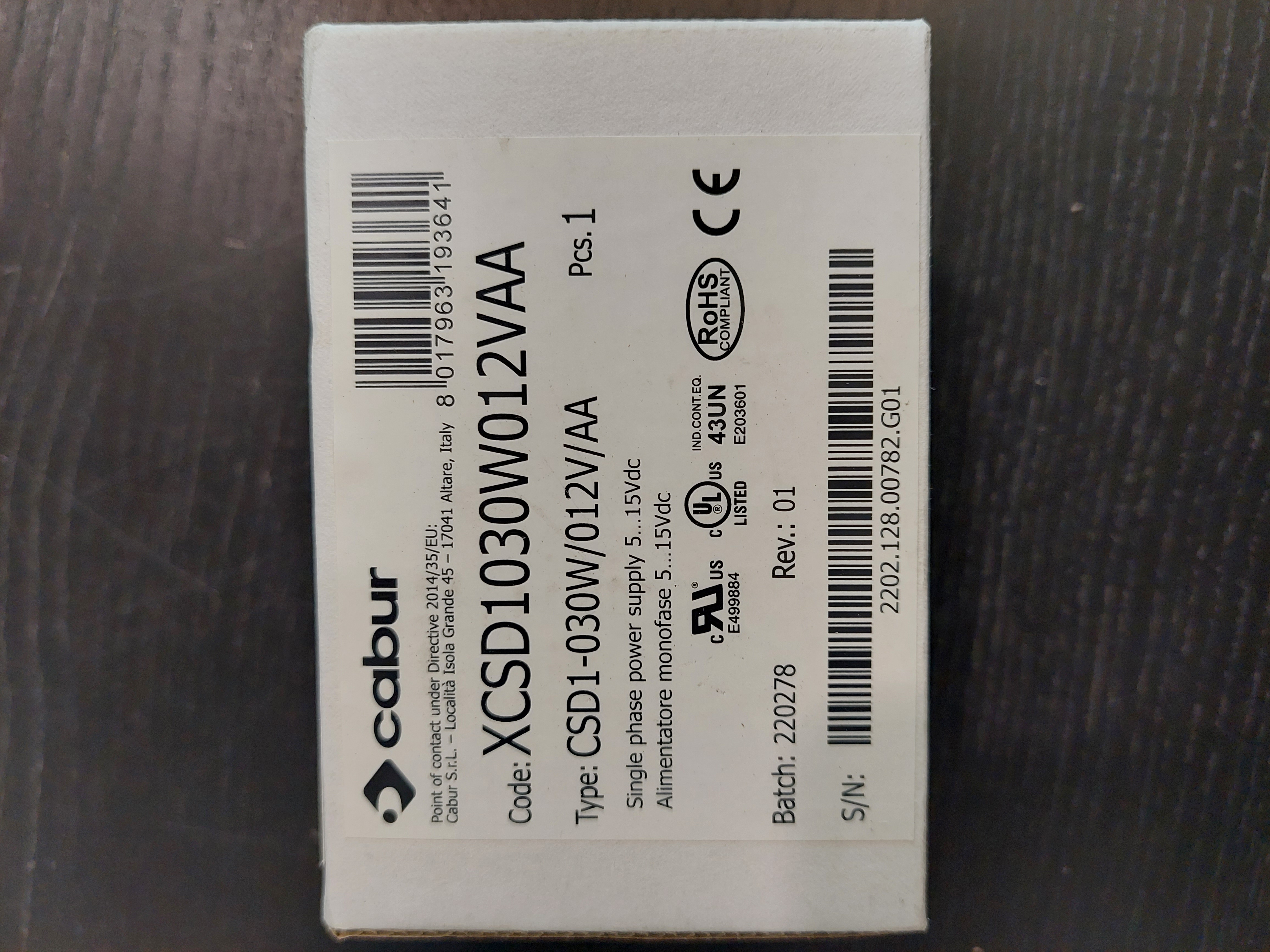 XCSD1030W012VAA preview 3
