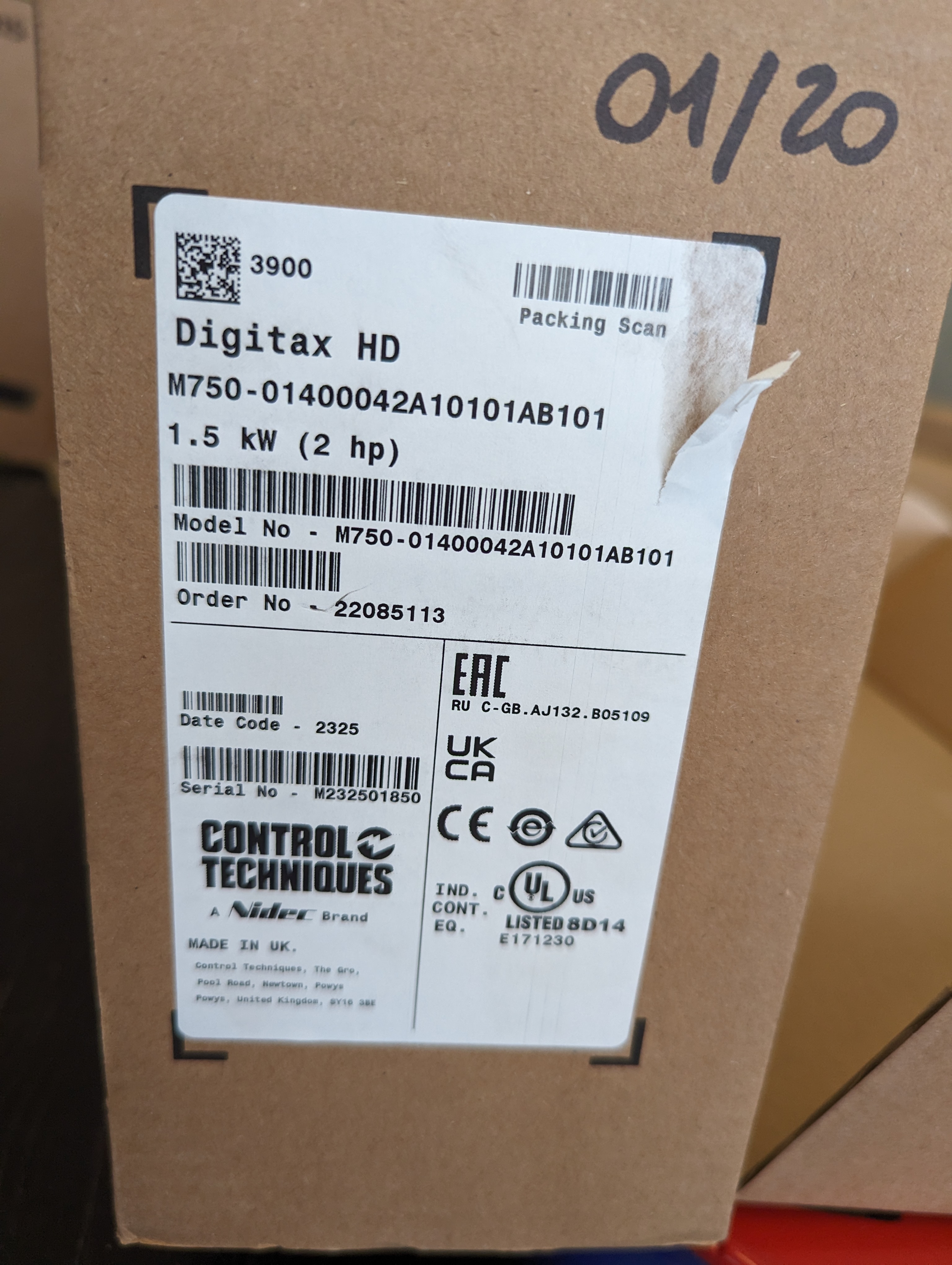M750-01400042A10101AB101