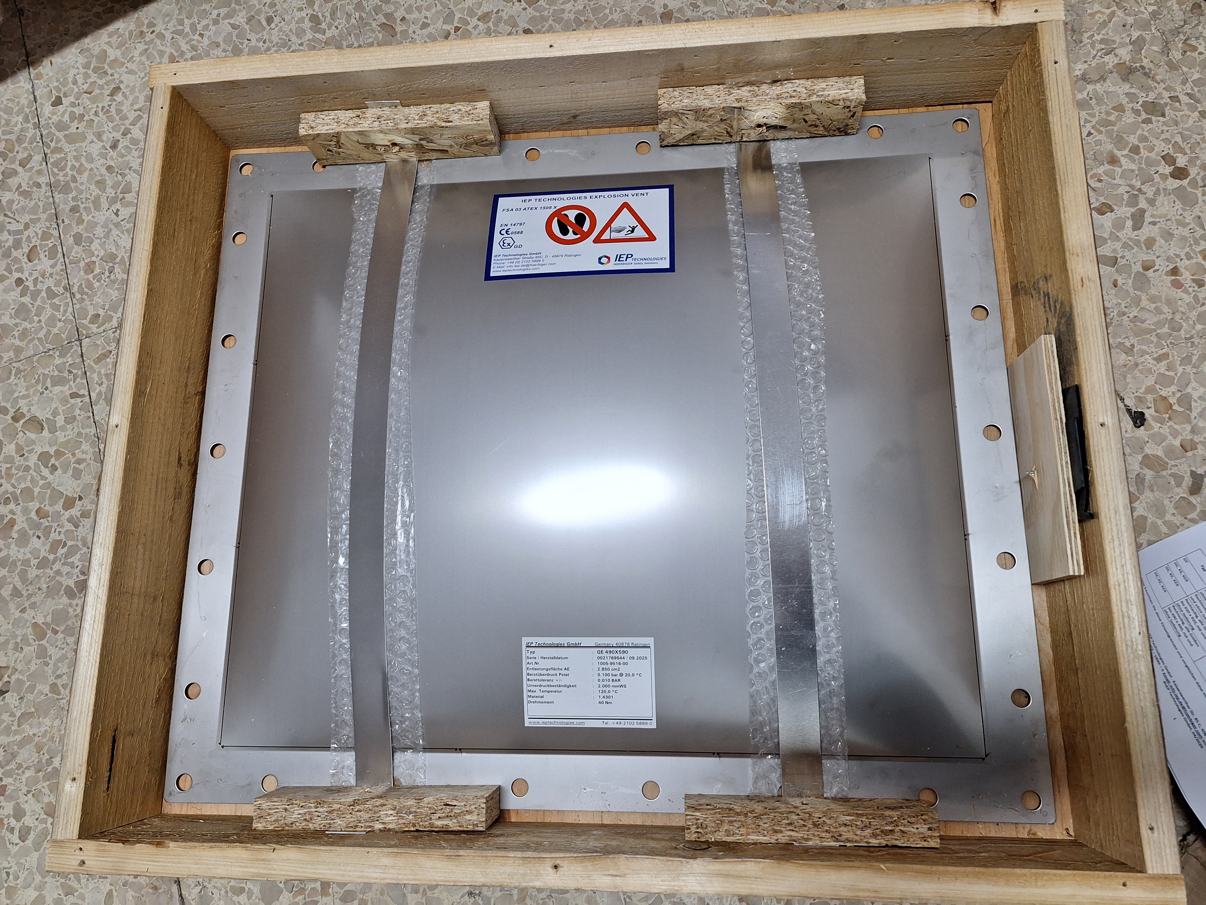 Nr. 1005-9516-00 Type GE 0490x0590 mm preview 2