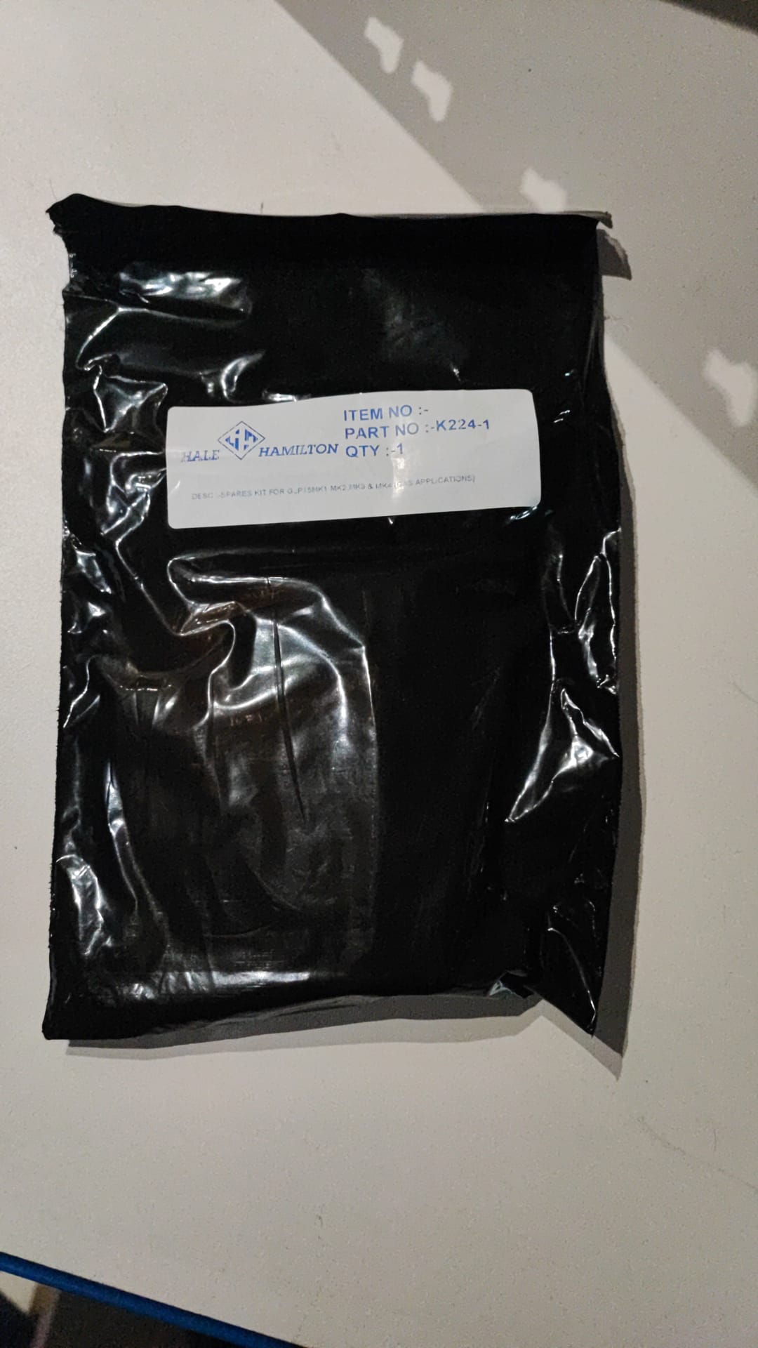 K224-1 SPARES KIT