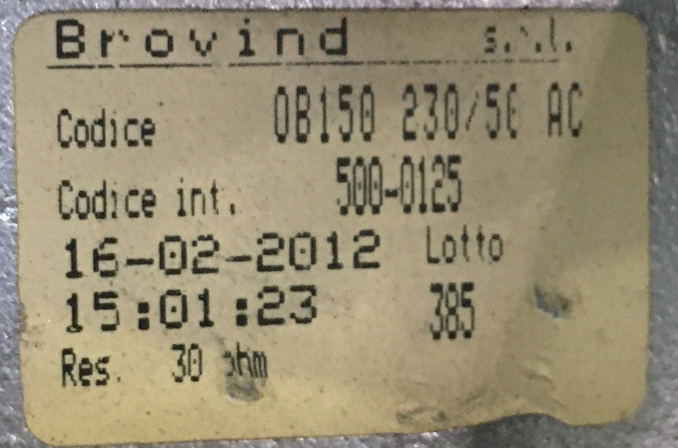 0B150 230/50 AC