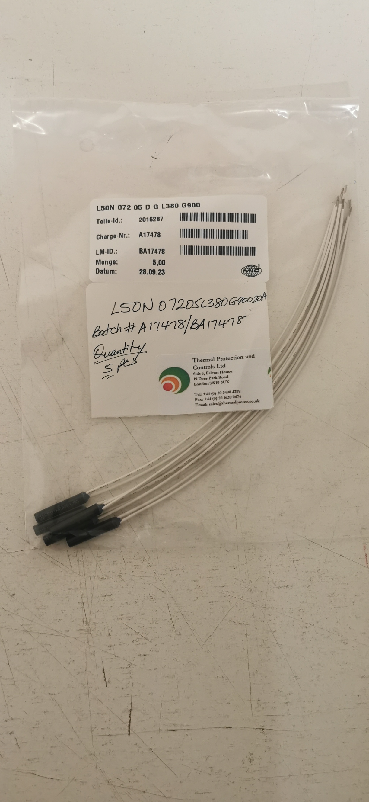 L50N 072 05 L380 G900 20A